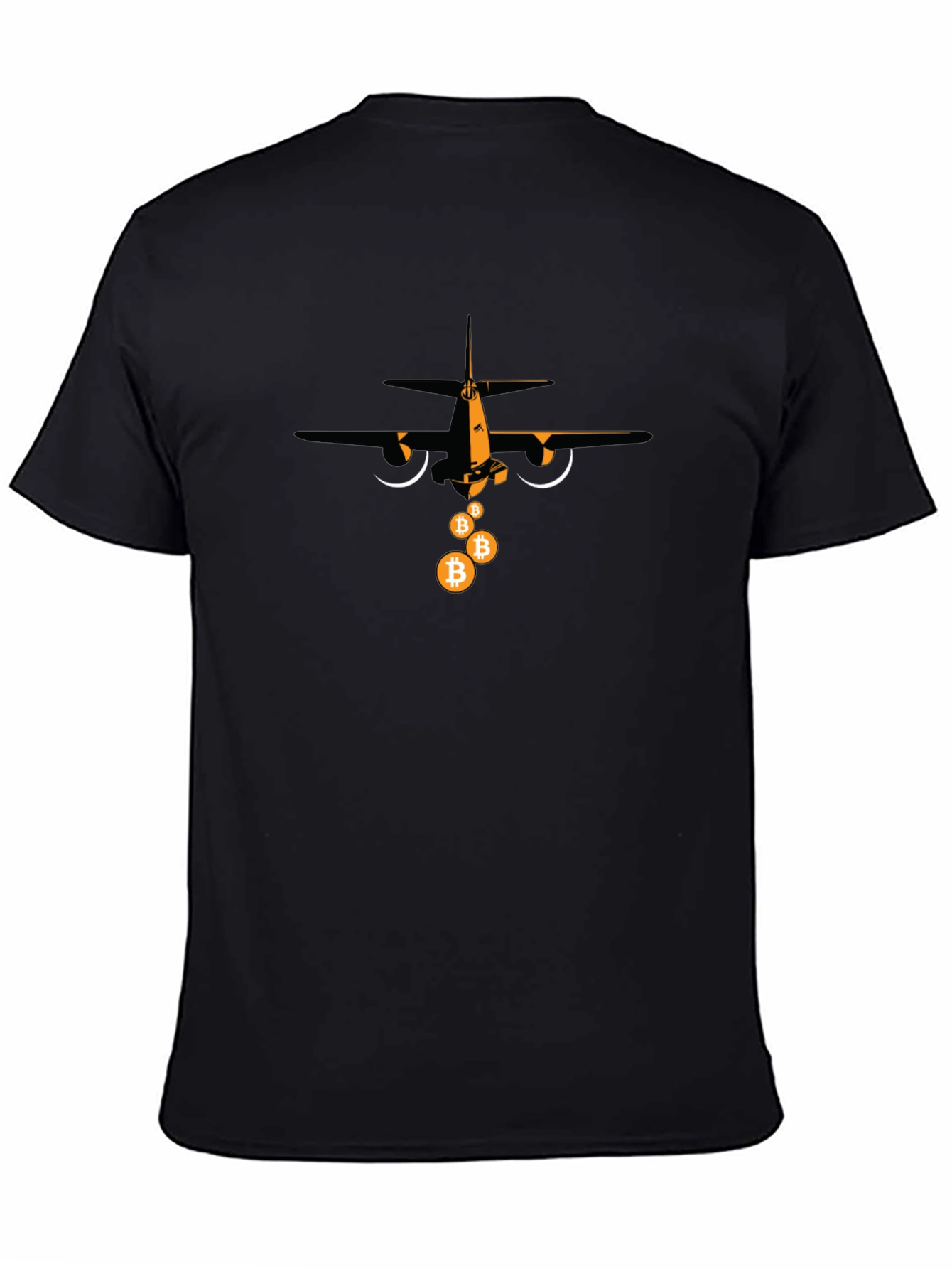 Bitcoin Bomber T-Shirt - Crypto Currency Tee