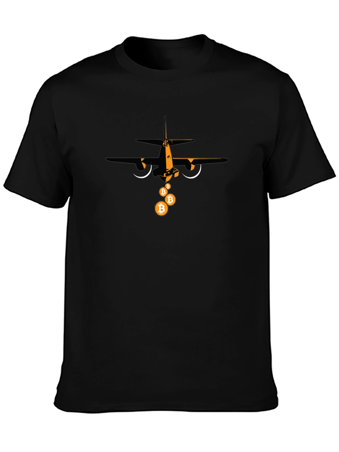 Bitcoin Bomber T-Shirt - Crypto Currency Tee