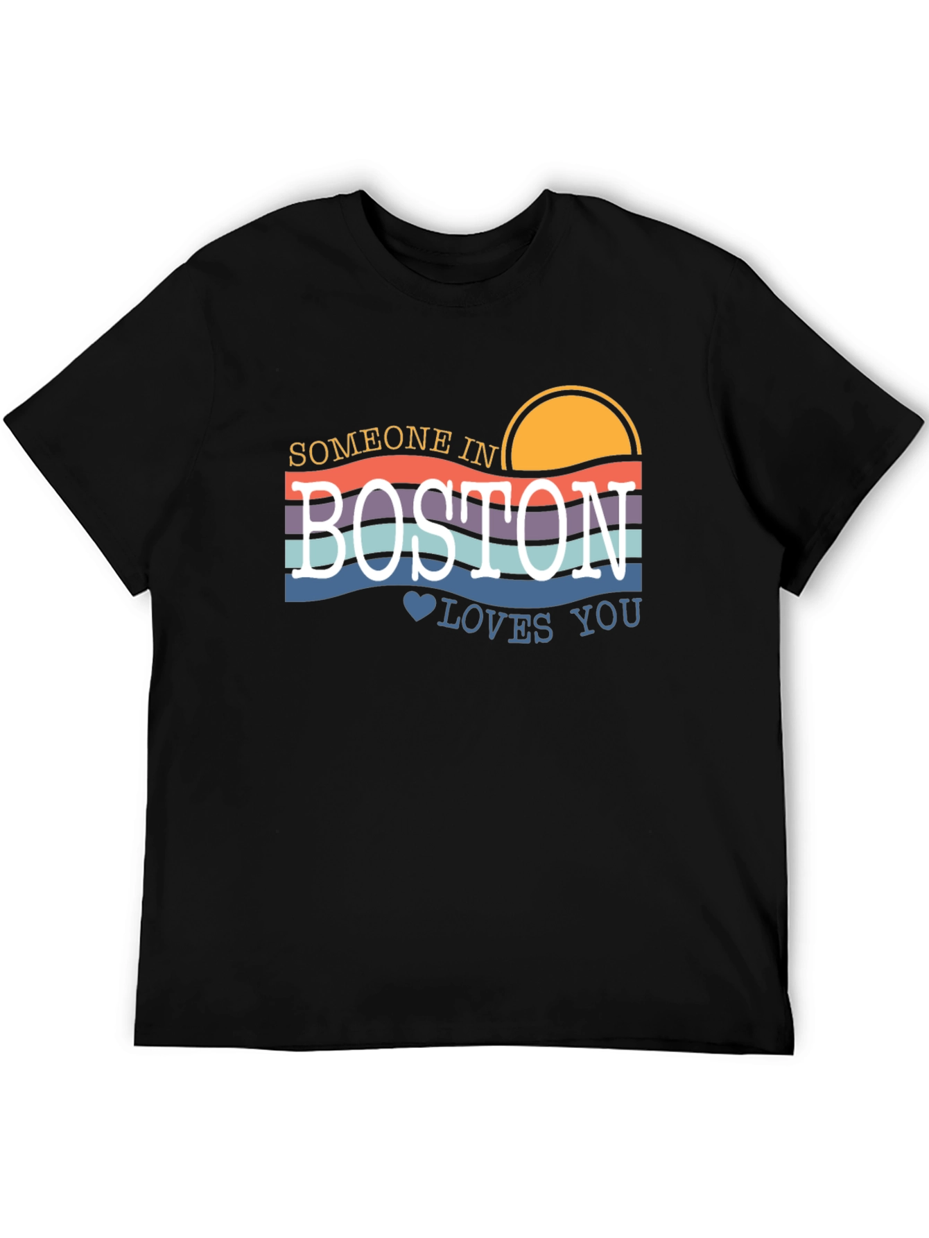 Someone in Boston Loves You Graphic Tee