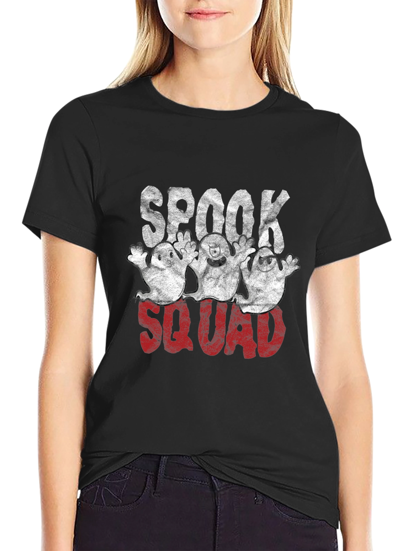 Spook Squad Halloween Graphic T-Shirt