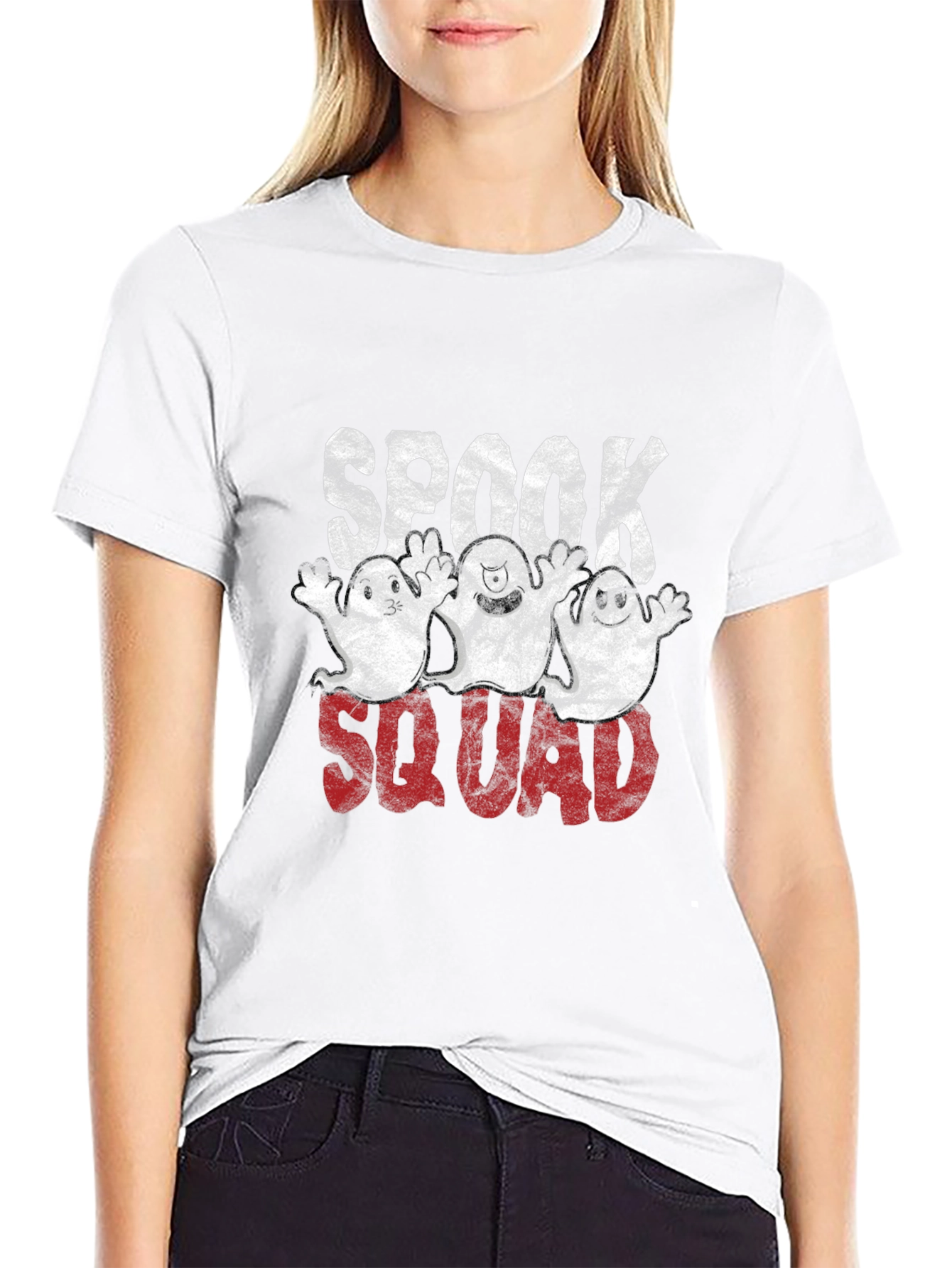 Spook Squad Halloween Graphic T-Shirt