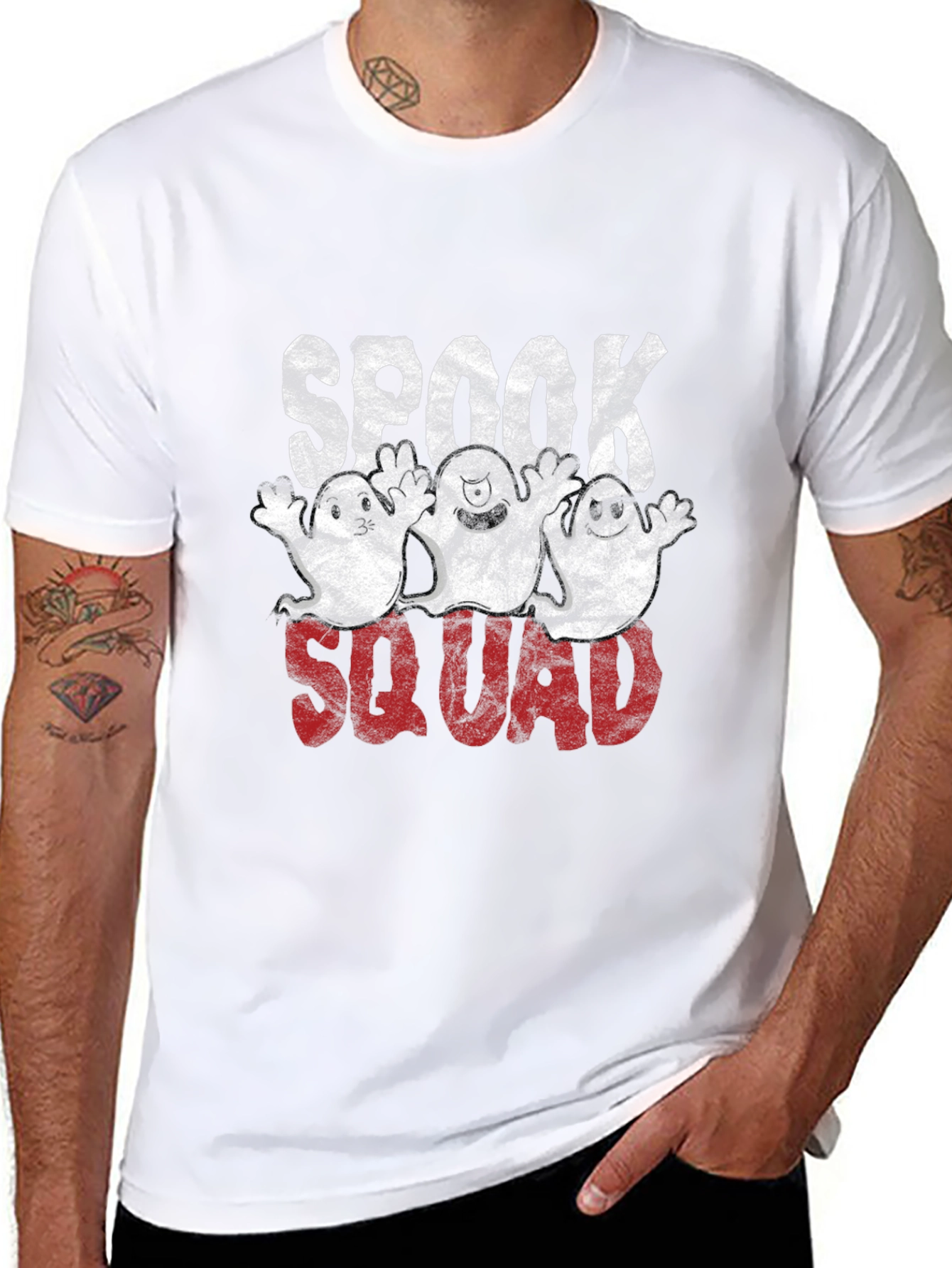 Spook Squad Halloween Graphic T-Shirt