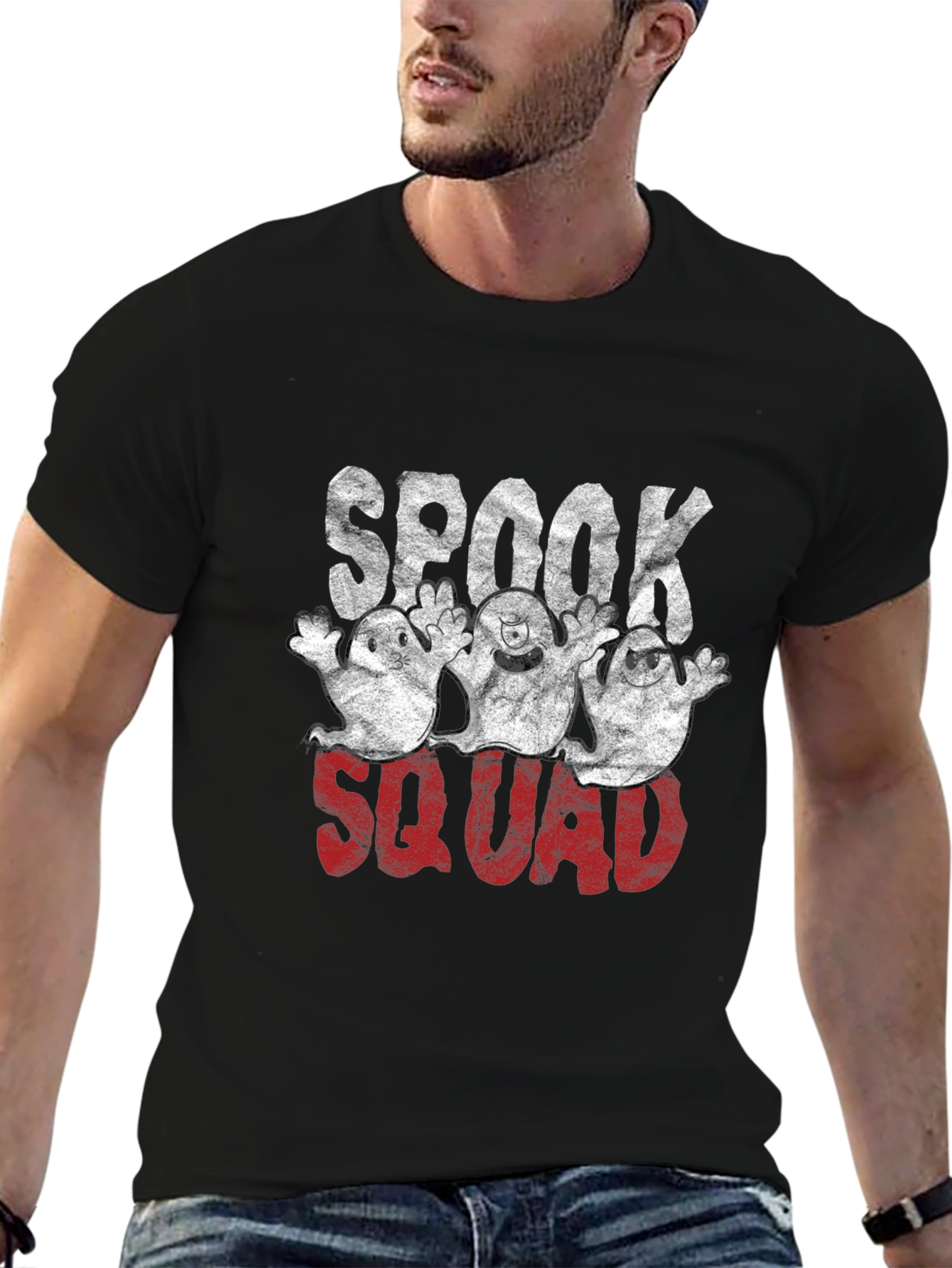 Spook Squad Halloween Graphic T-Shirt
