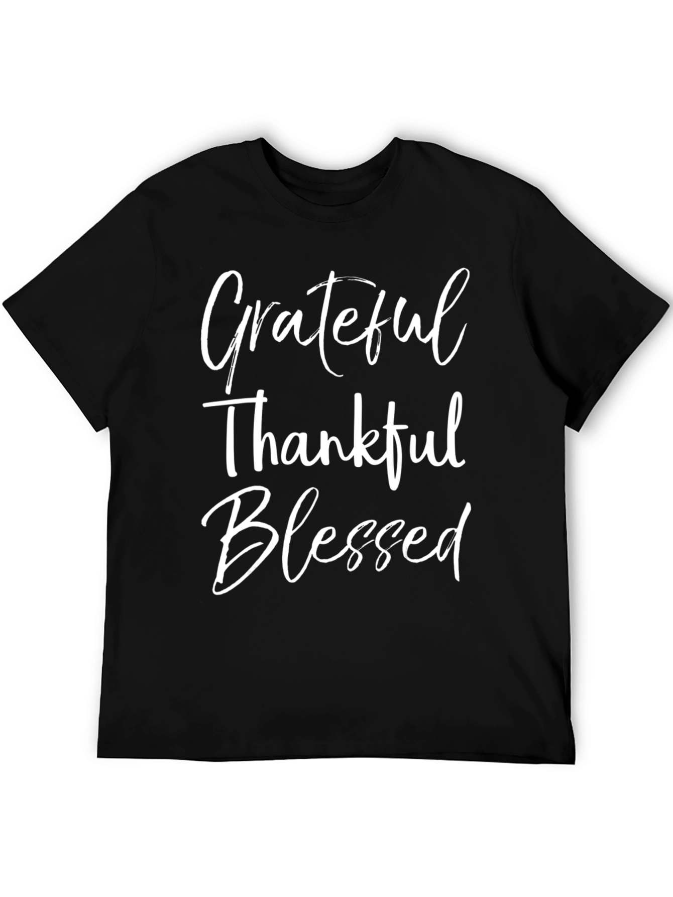 Grateful Thankful Blessed Graphic Tee