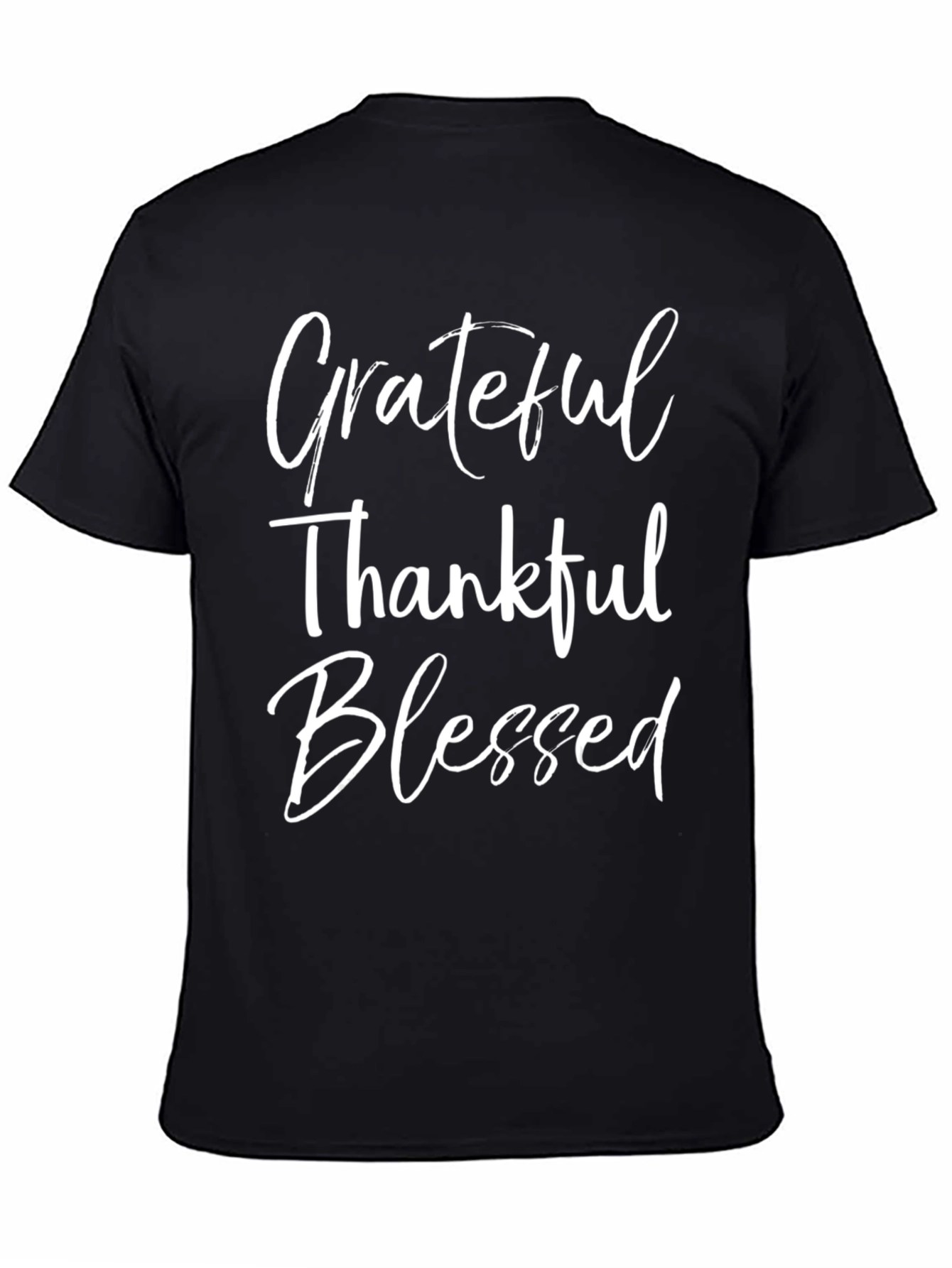 Grateful Thankful Blessed Graphic Tee