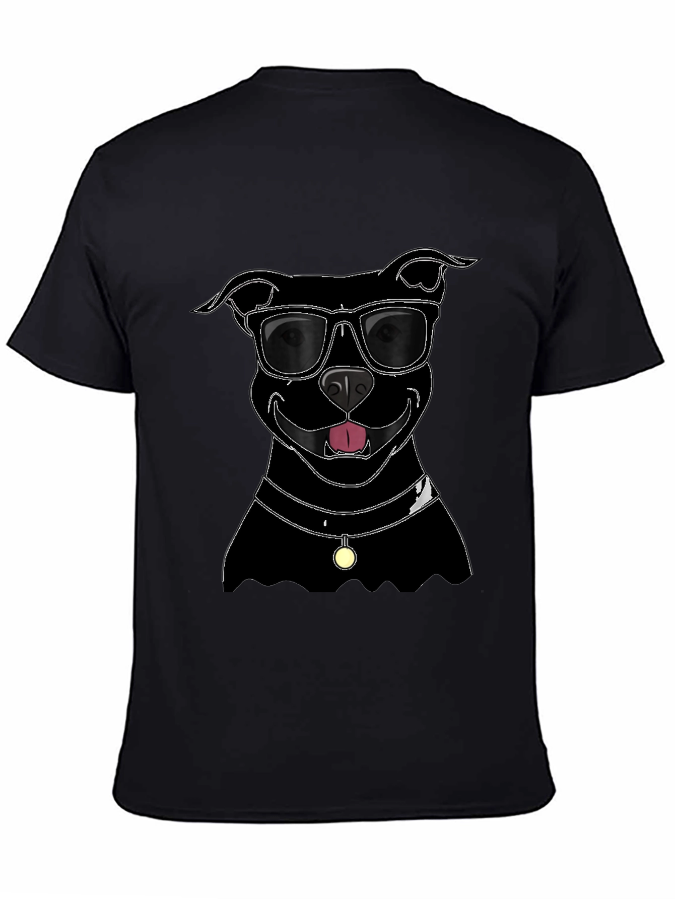 Cool Pitbull Sunglasses T-Shirt – Stylish Dog Lover Tee