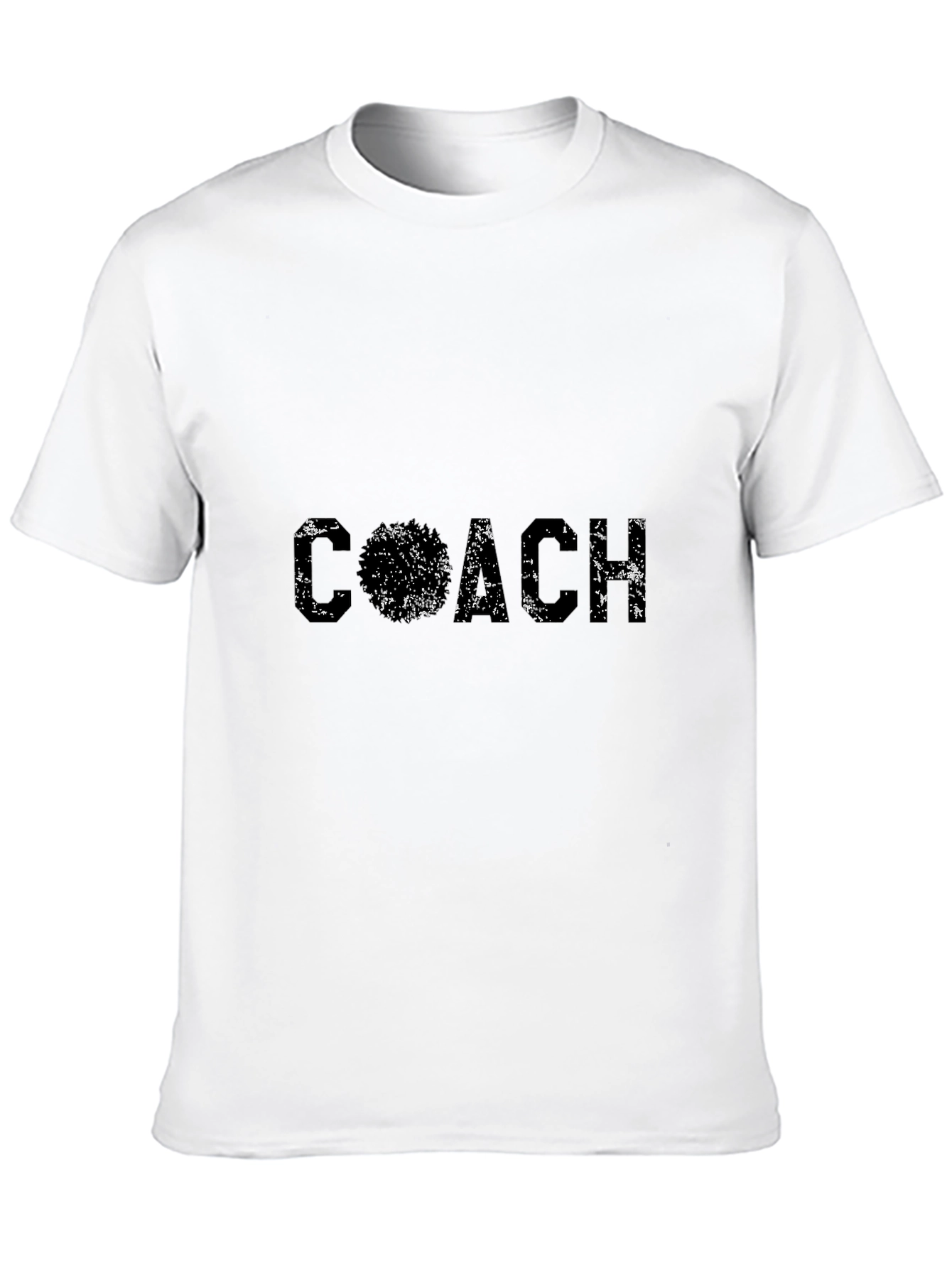Distressed Coach Graphic T-Shirt