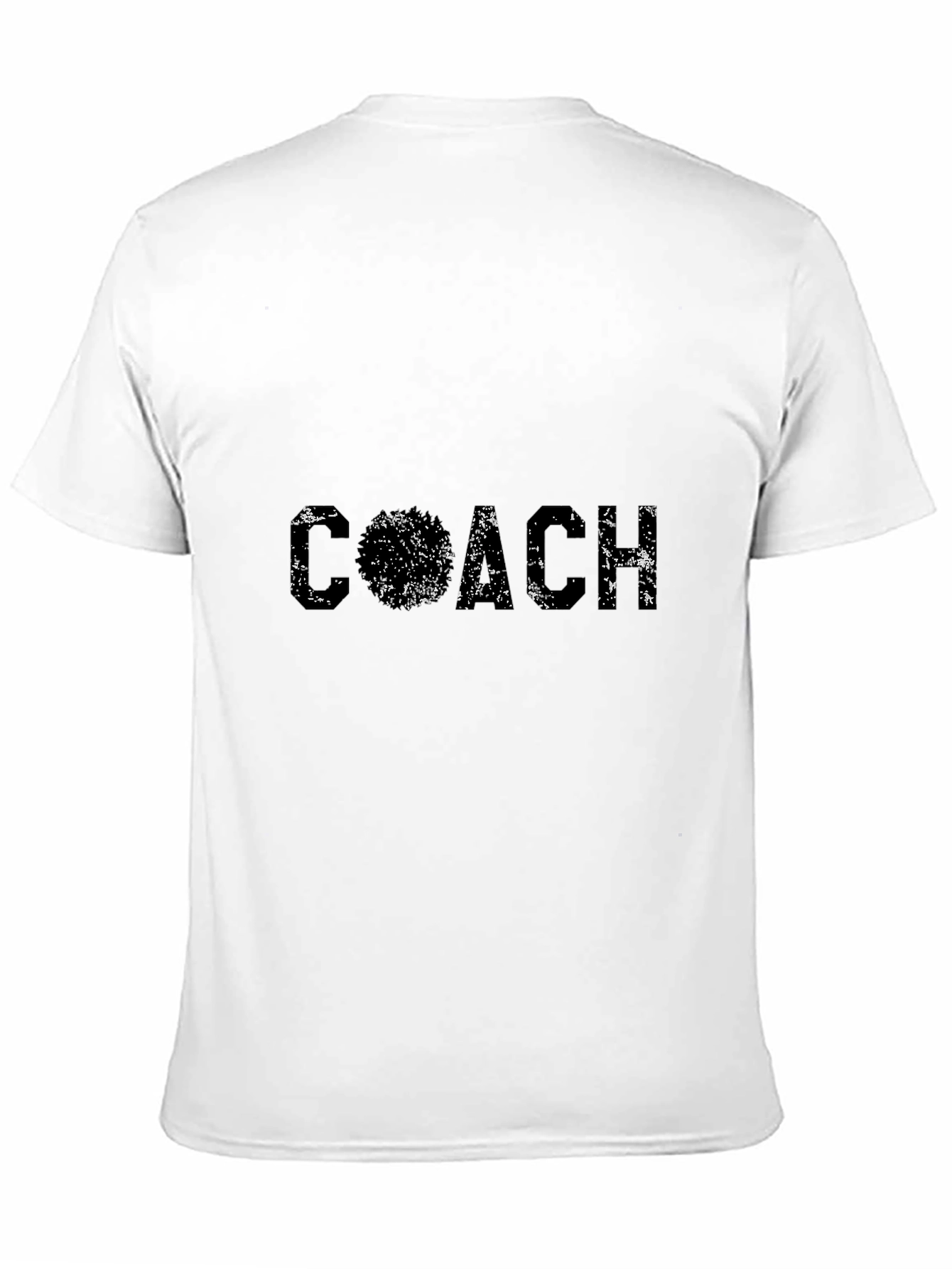 Distressed Coach Graphic T-Shirt