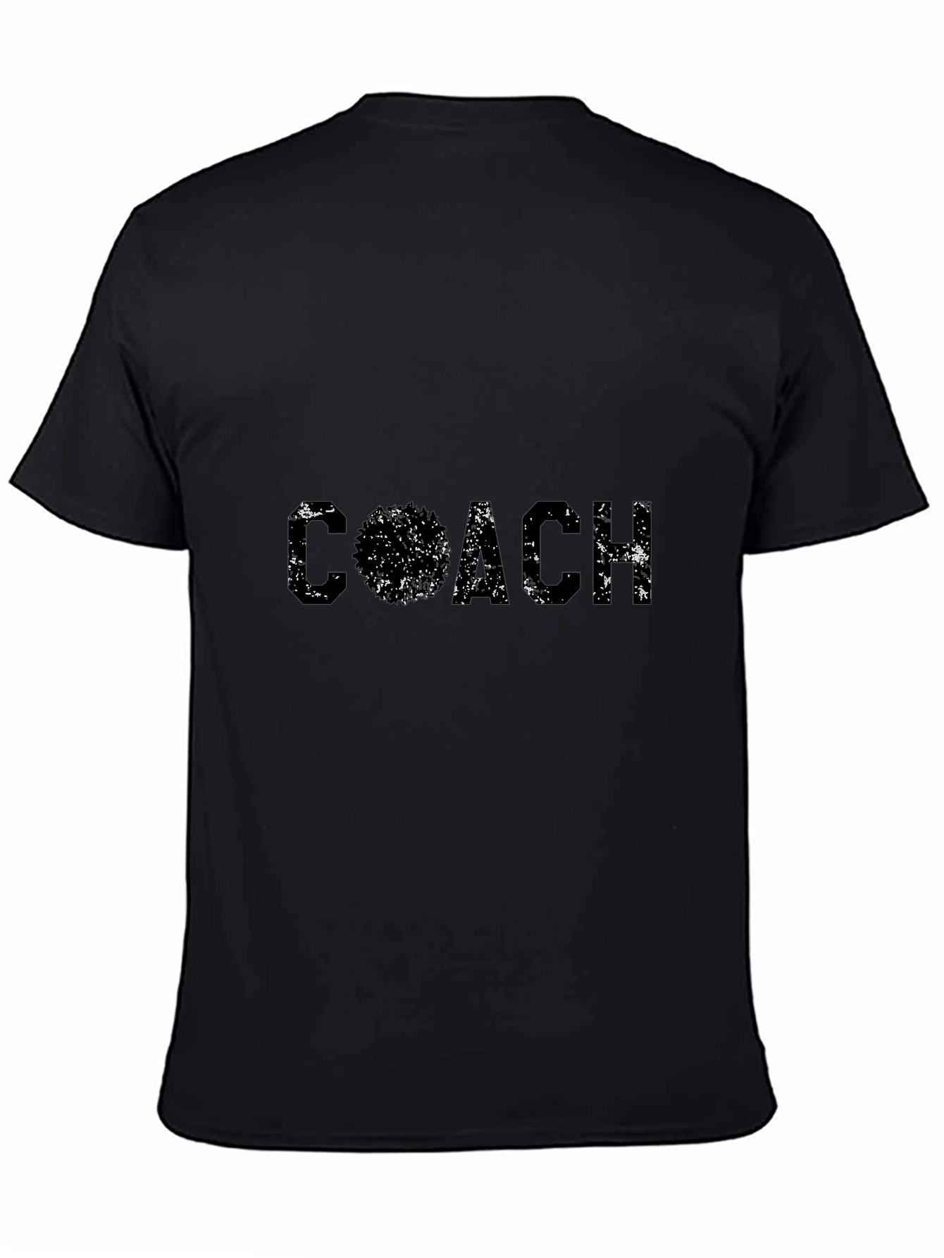Distressed Coach Graphic T-Shirt