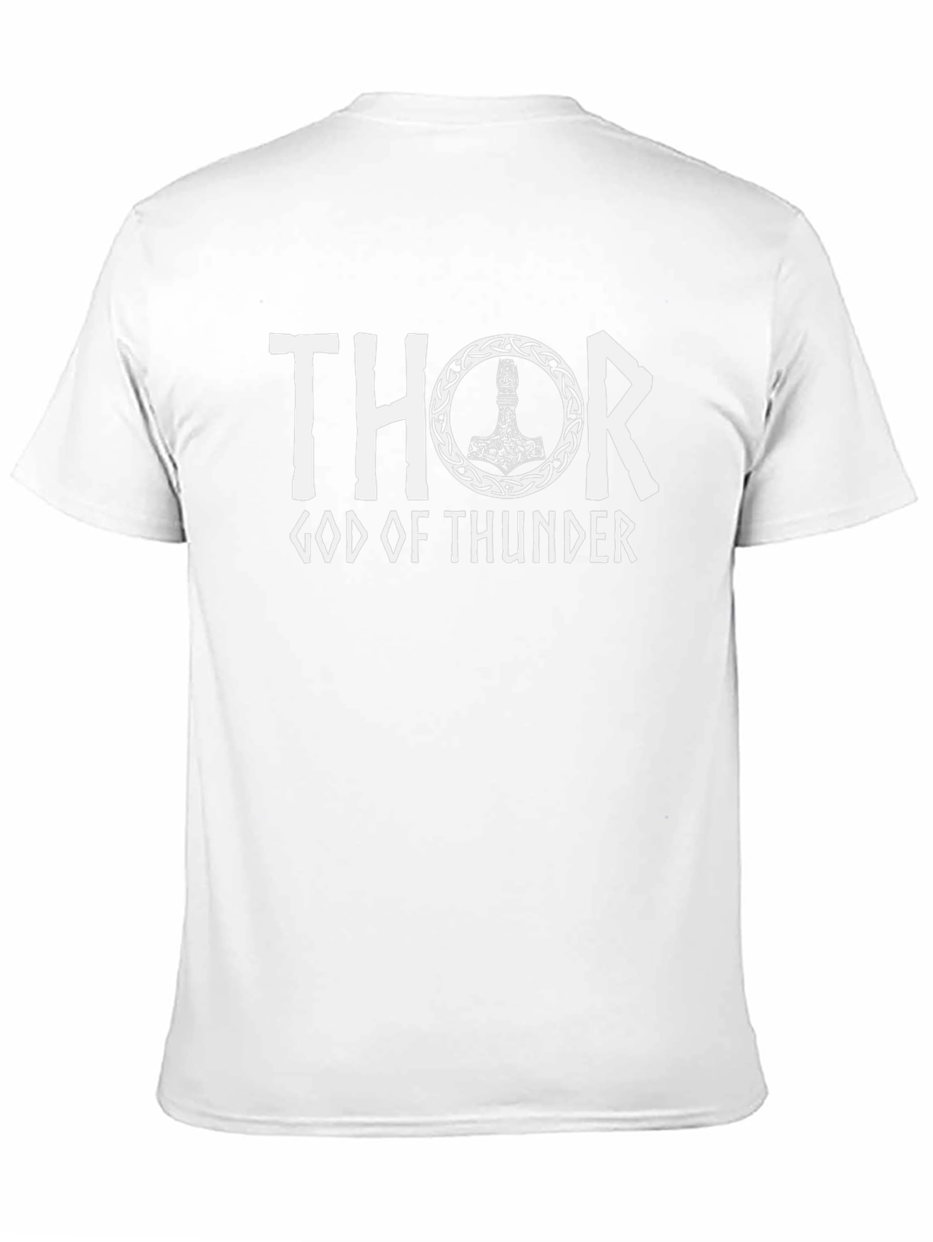 Thor God of Thunder Graphic Tee - Black