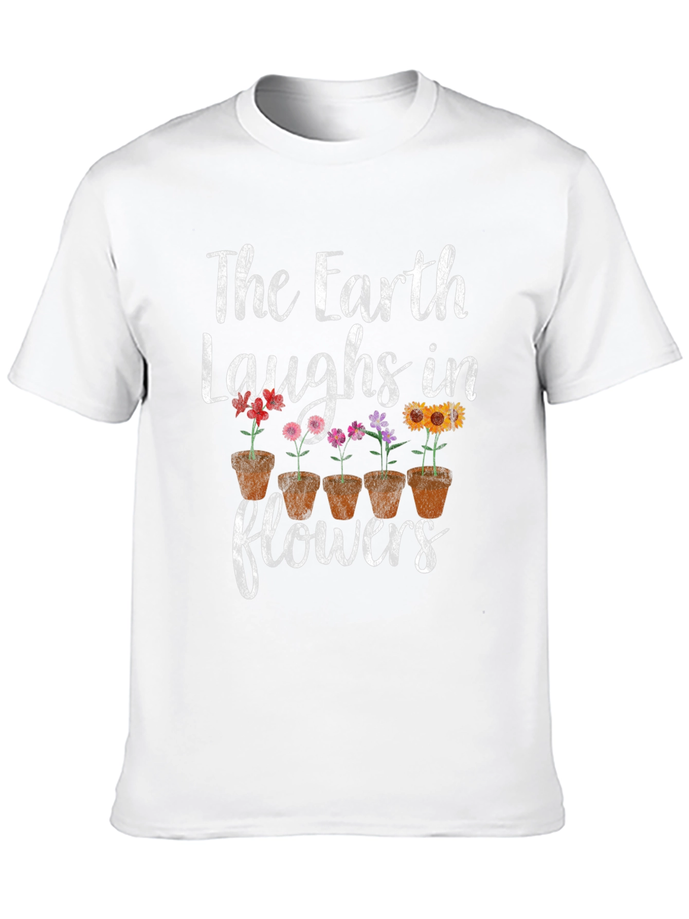 Earth Laughs in Flowers Graphic Tee