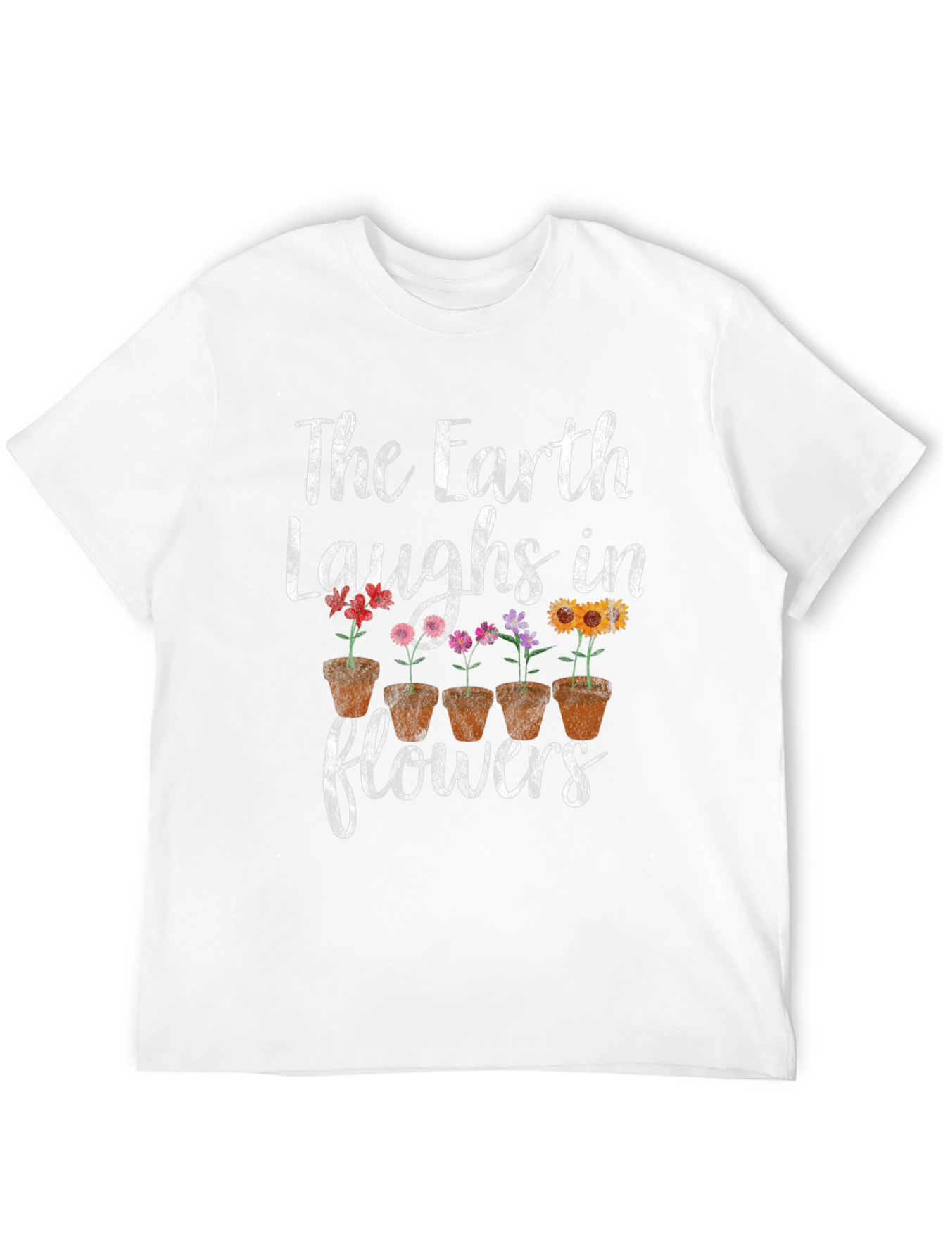 Earth Laughs in Flowers Graphic Tee