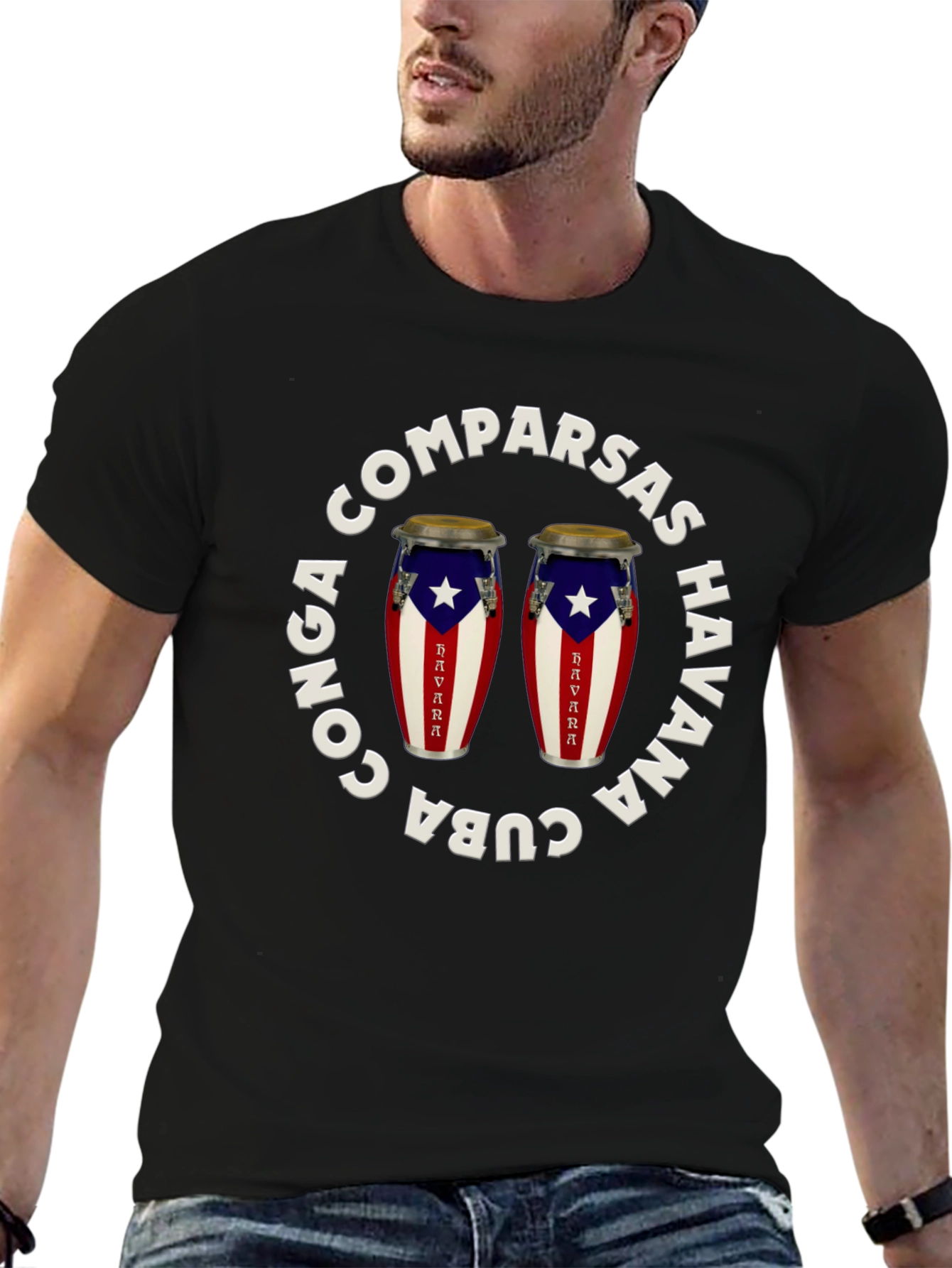 Cuba Conga Comparsas Havana T-Shirt