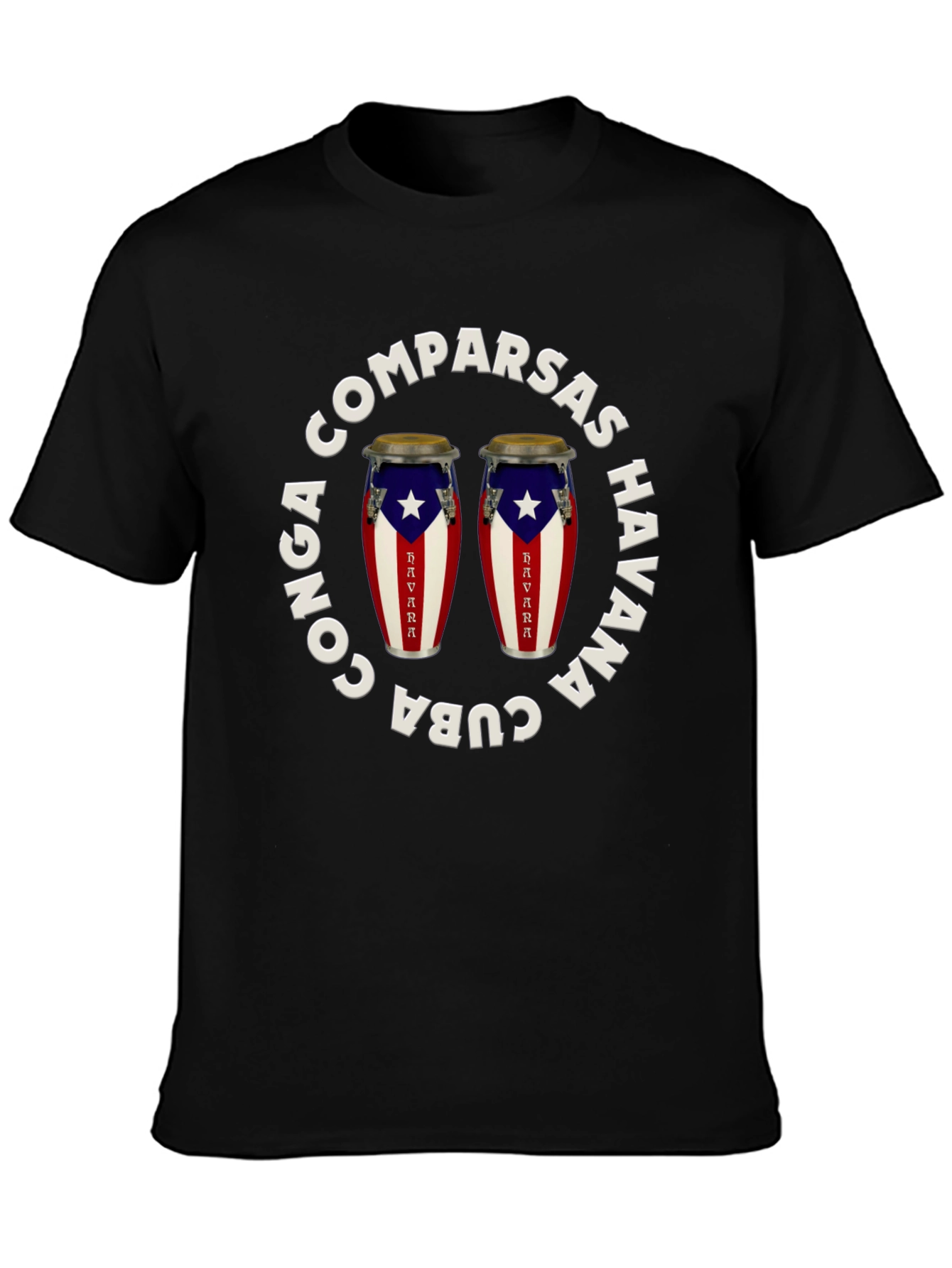 Cuba Conga Comparsas Havana T-Shirt