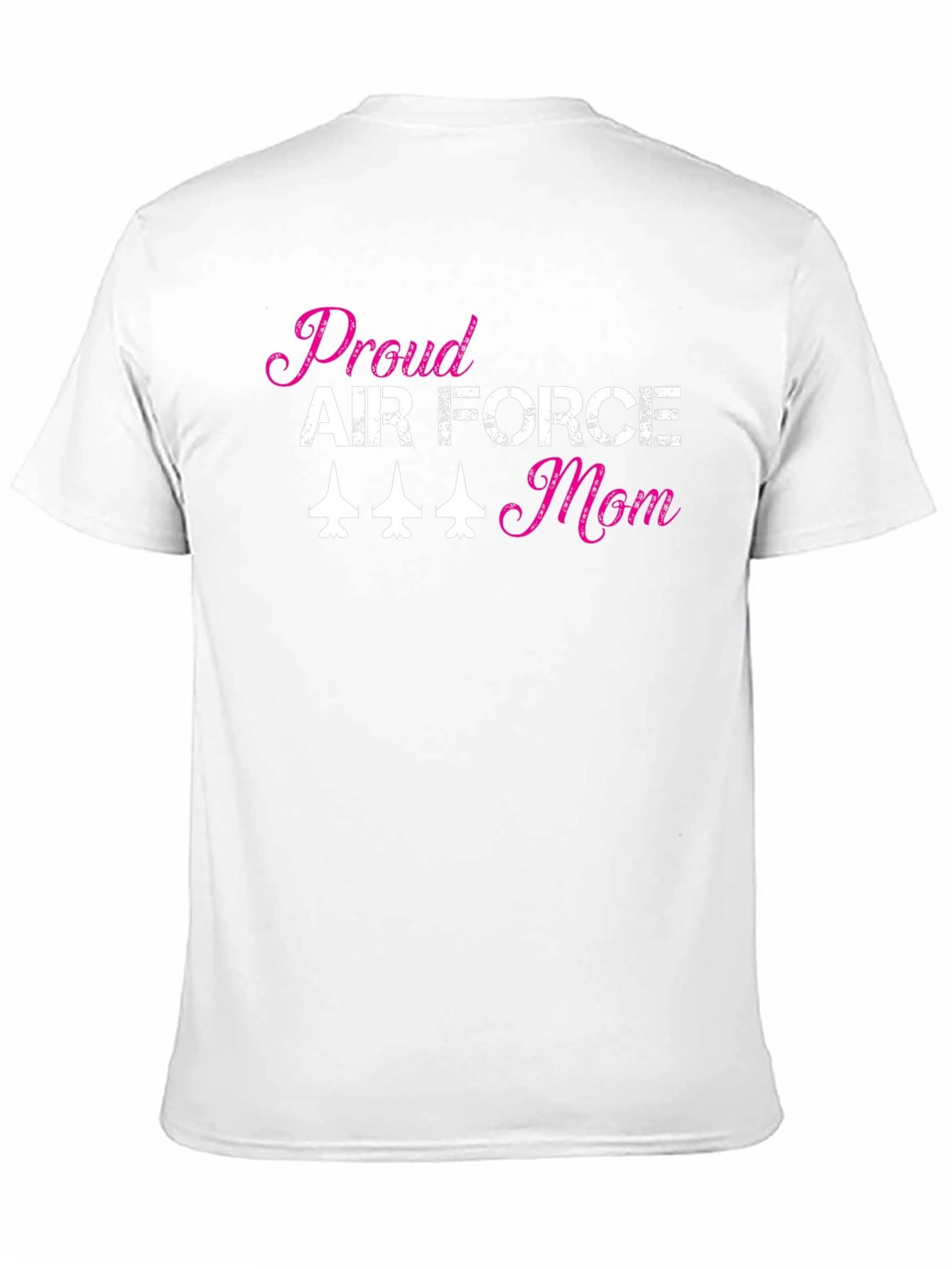 Proud Air Force Mom T-Shirt Black