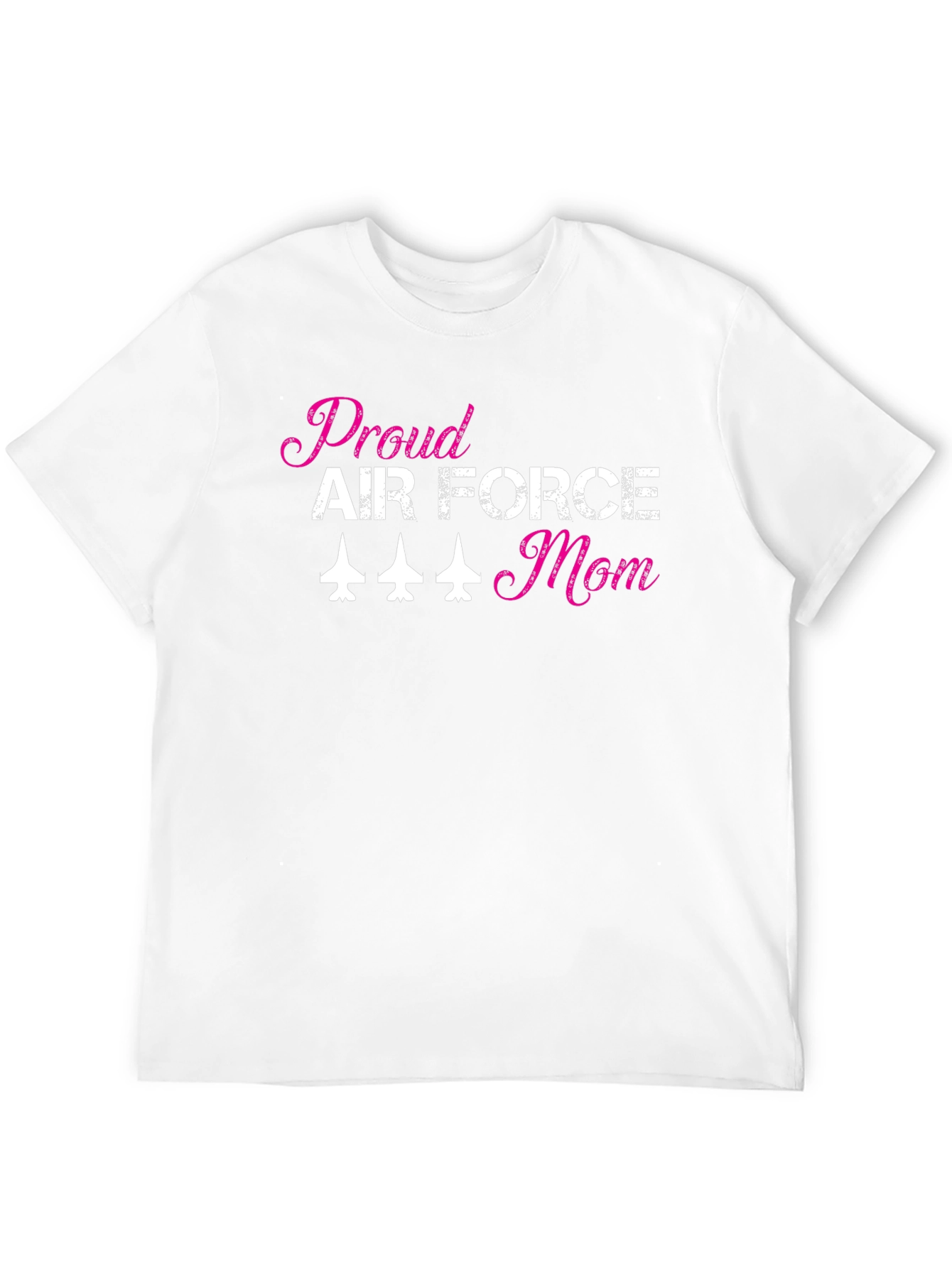 Proud Air Force Mom T-Shirt Black