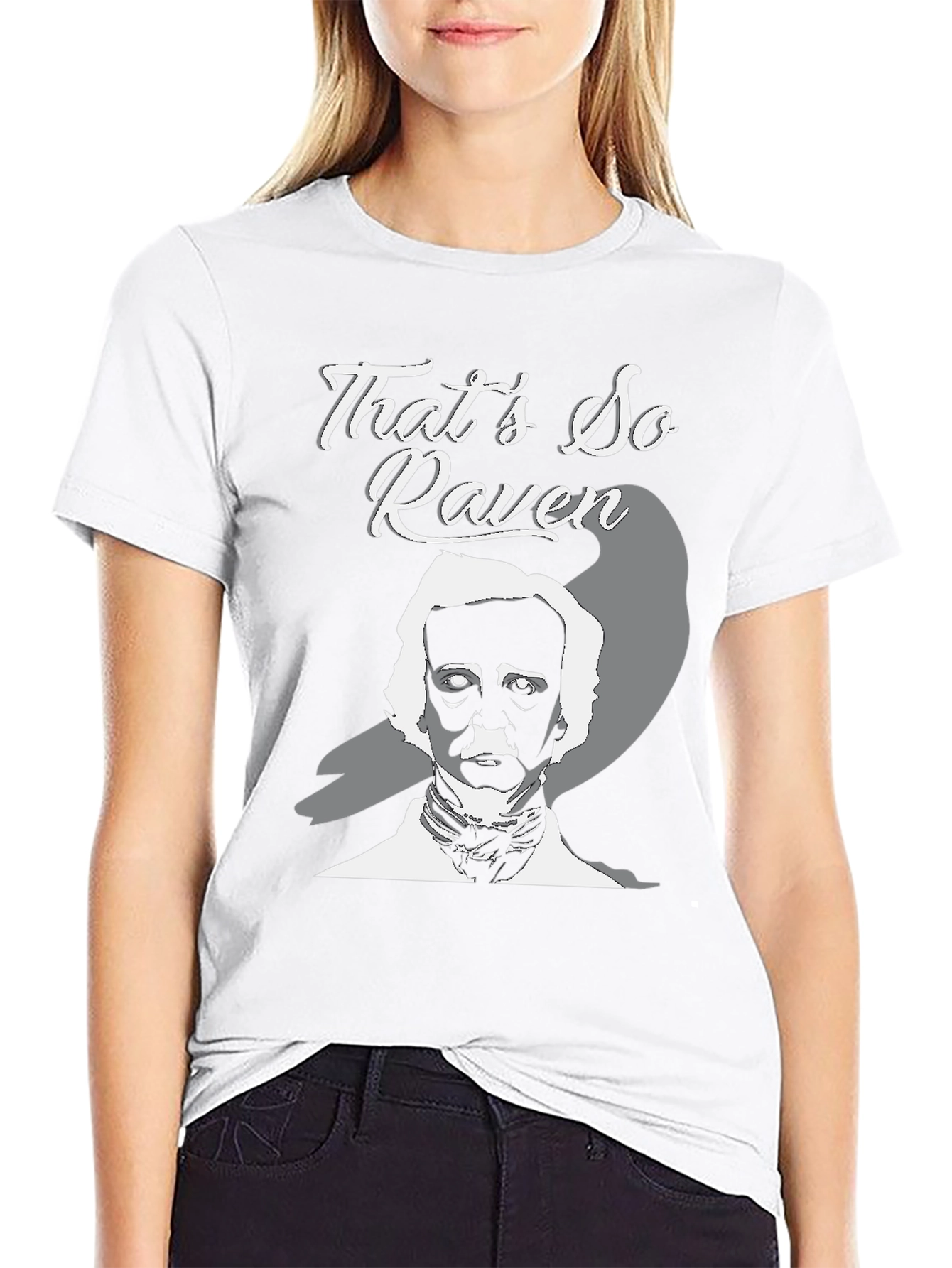 Thats So Raven Edgar Allan Poe Graphic Tee
