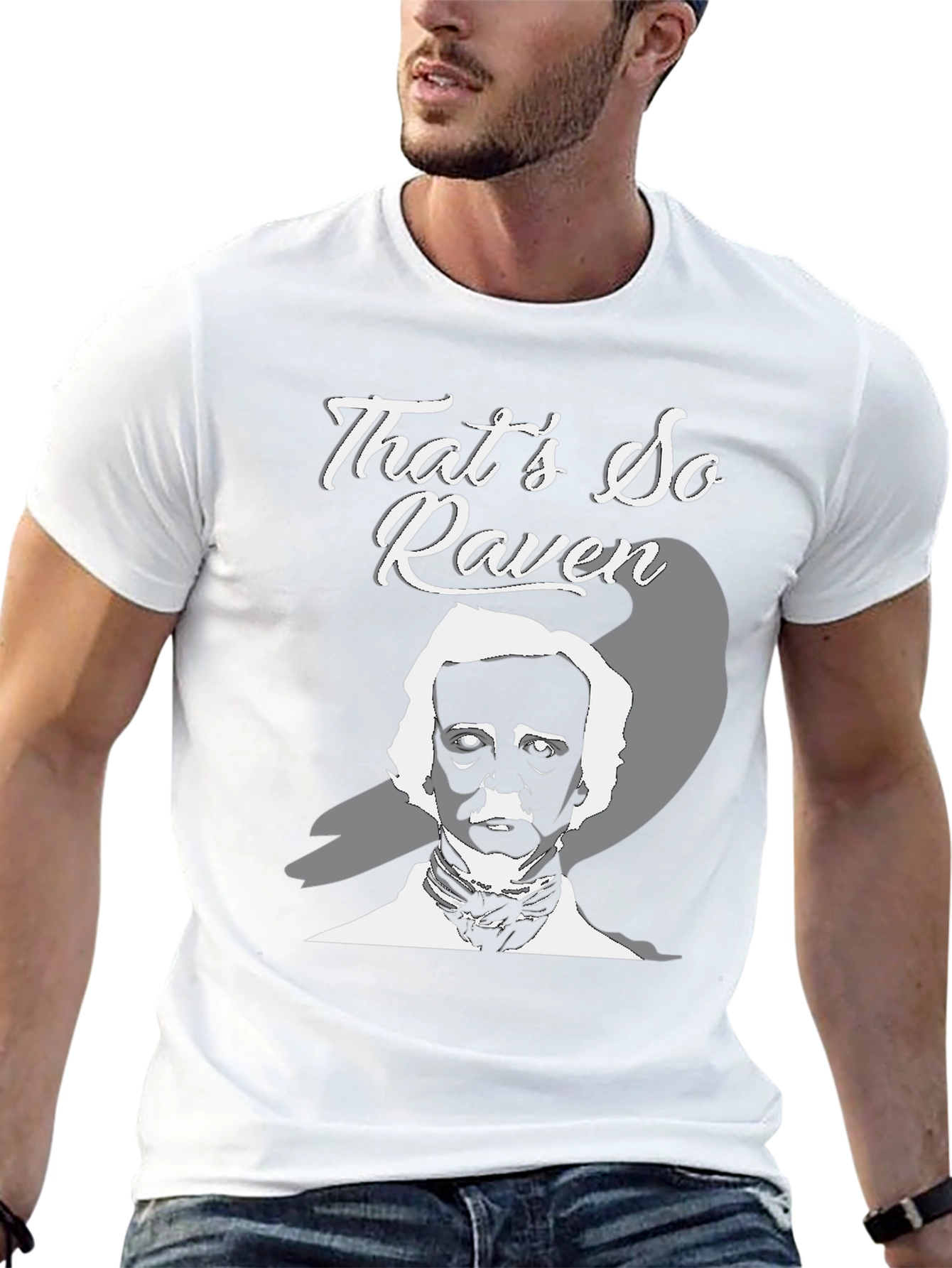 Thats So Raven Edgar Allan Poe Graphic Tee