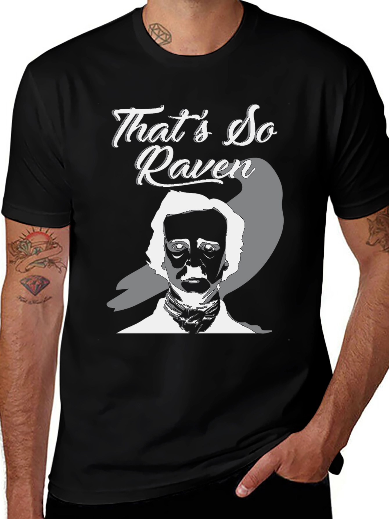 Thats So Raven Edgar Allan Poe Graphic Tee