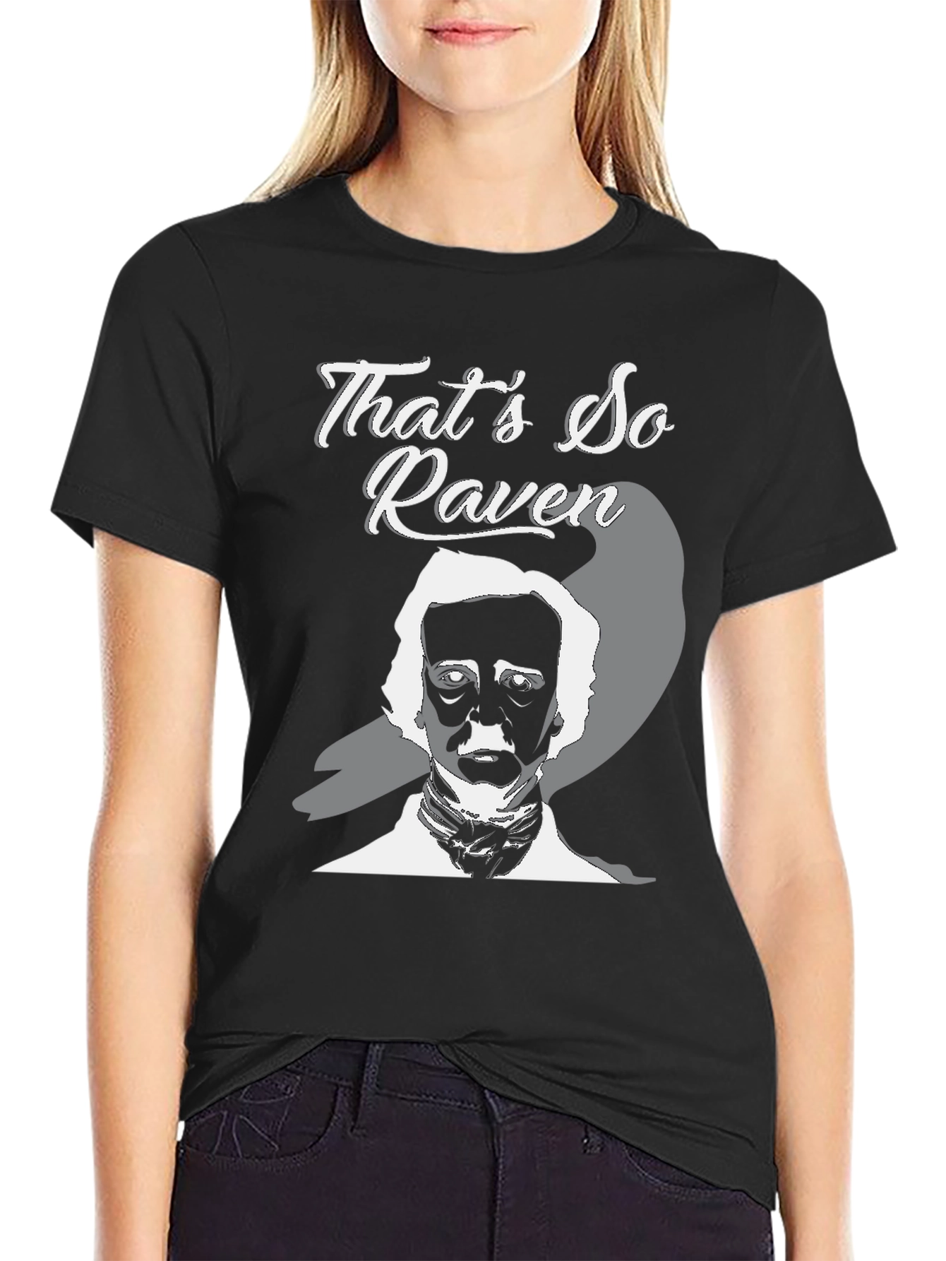 Thats So Raven Edgar Allan Poe Graphic Tee