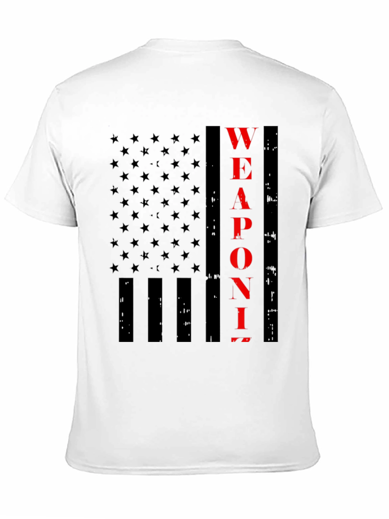 Weaponize Flag Graphic T-Shirt - Black