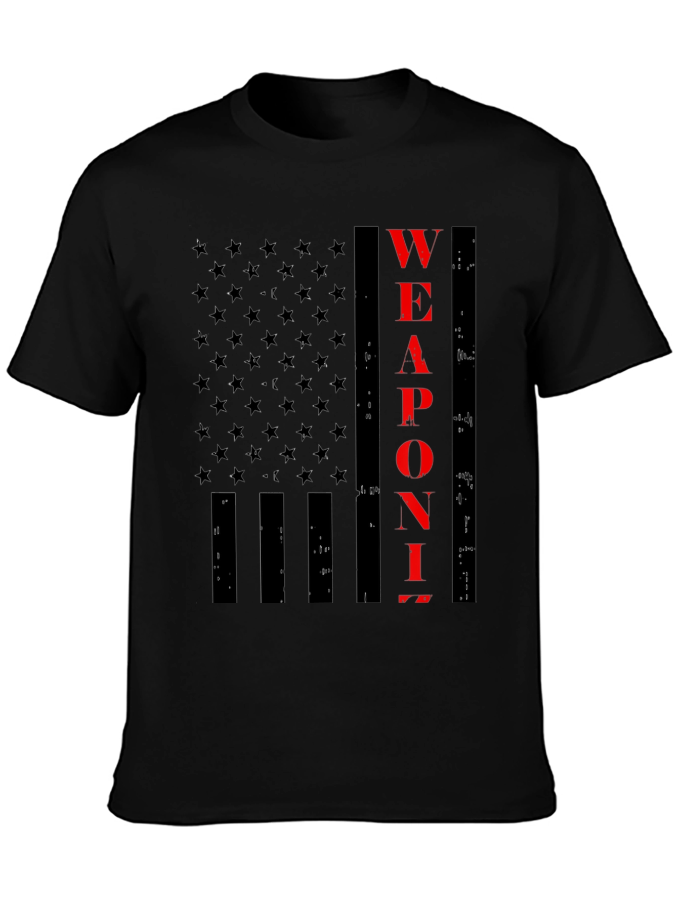 Weaponize Flag Graphic T-Shirt - Black