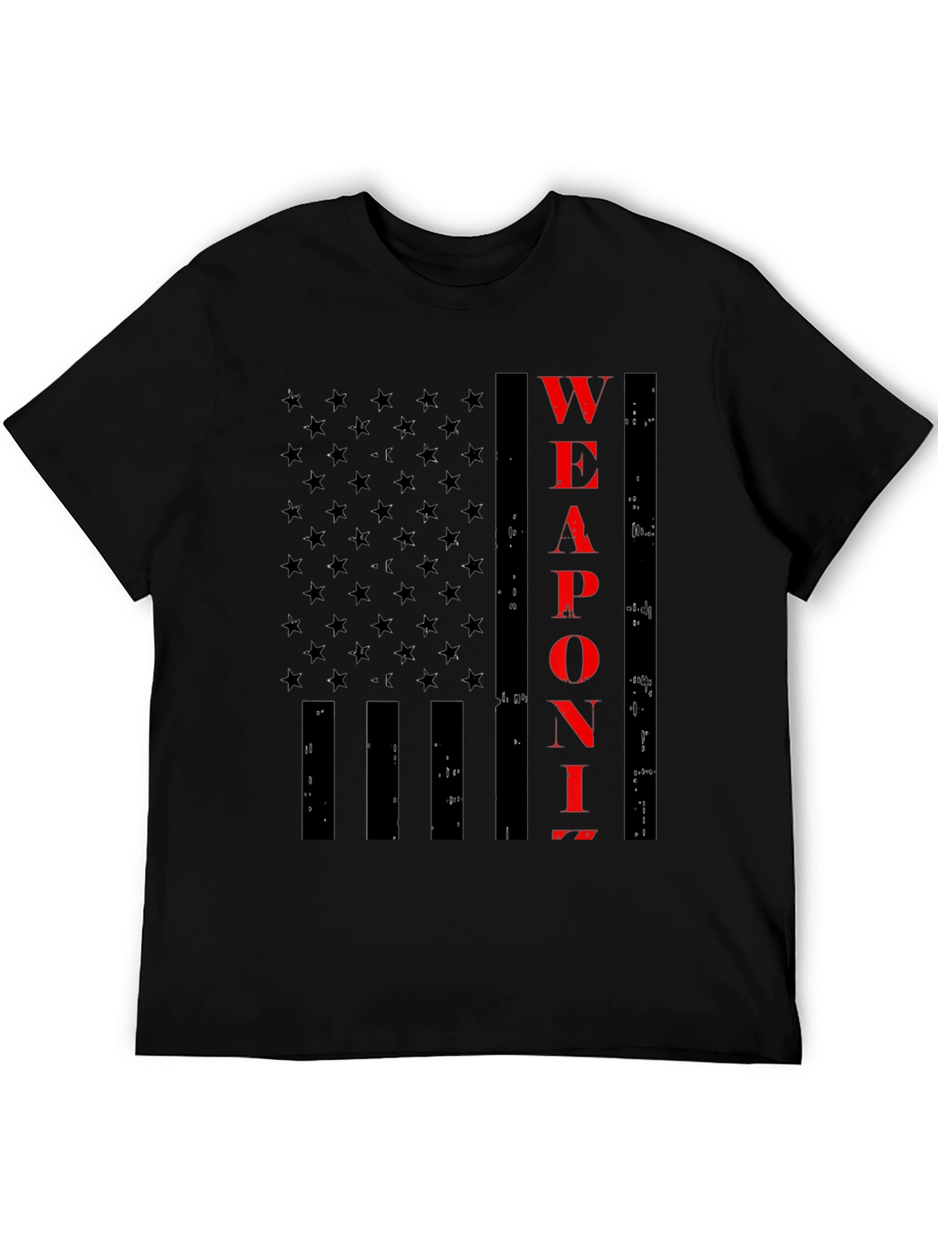 Weaponize Flag Graphic T-Shirt - Black