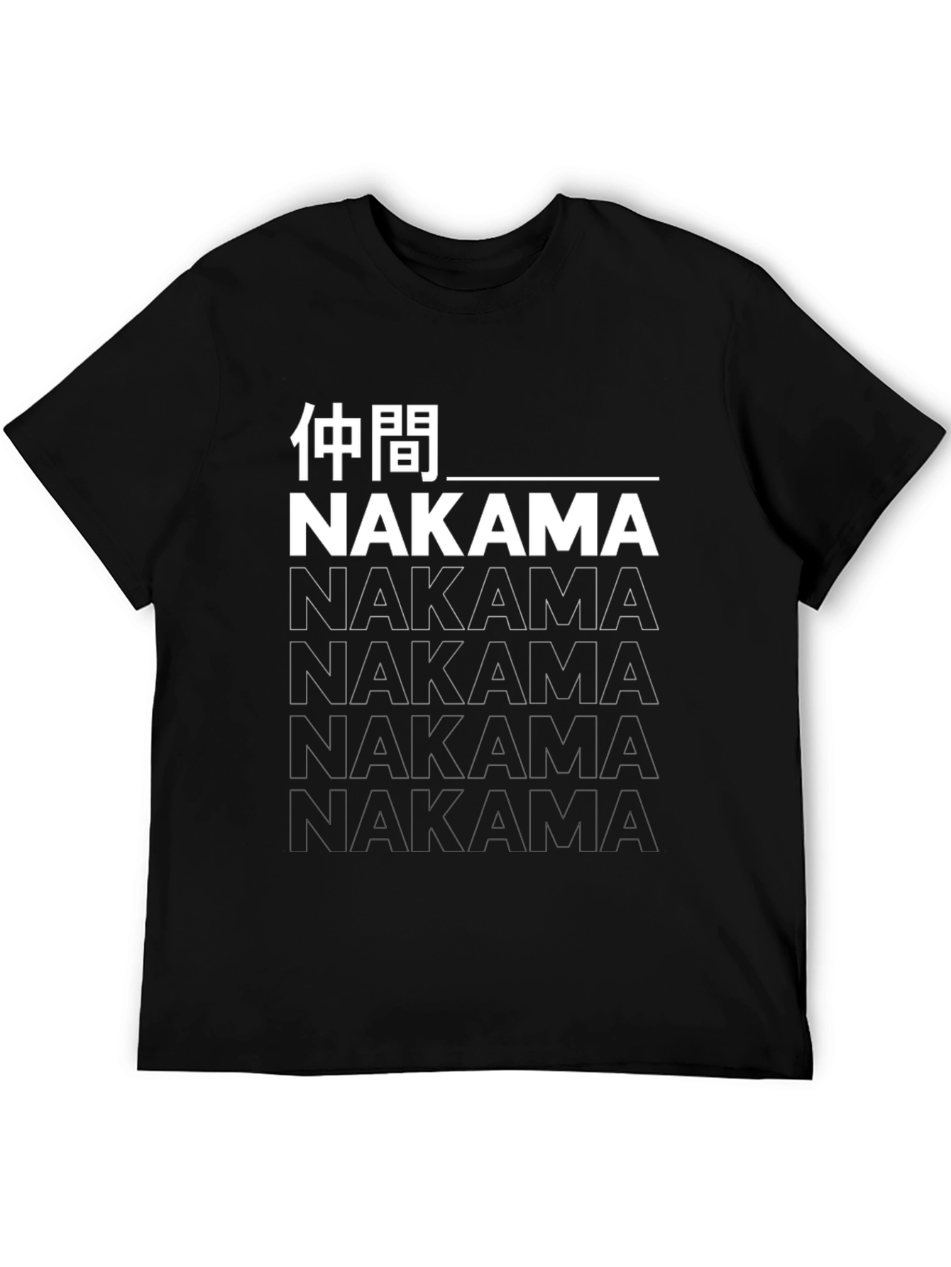 Nakama Graphic T-Shirt - Anime Inspired Streetwear