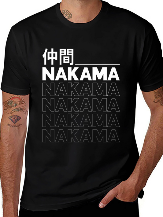 Nakama Graphic T-Shirt - Anime Inspired Streetwear