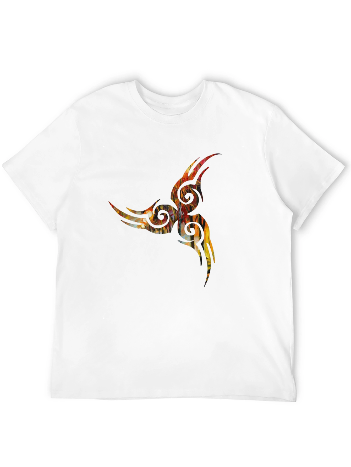Tribal Art Black T-Shirt