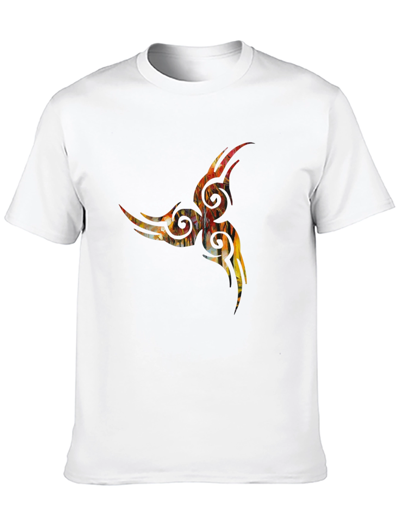 Tribal Art Black T-Shirt
