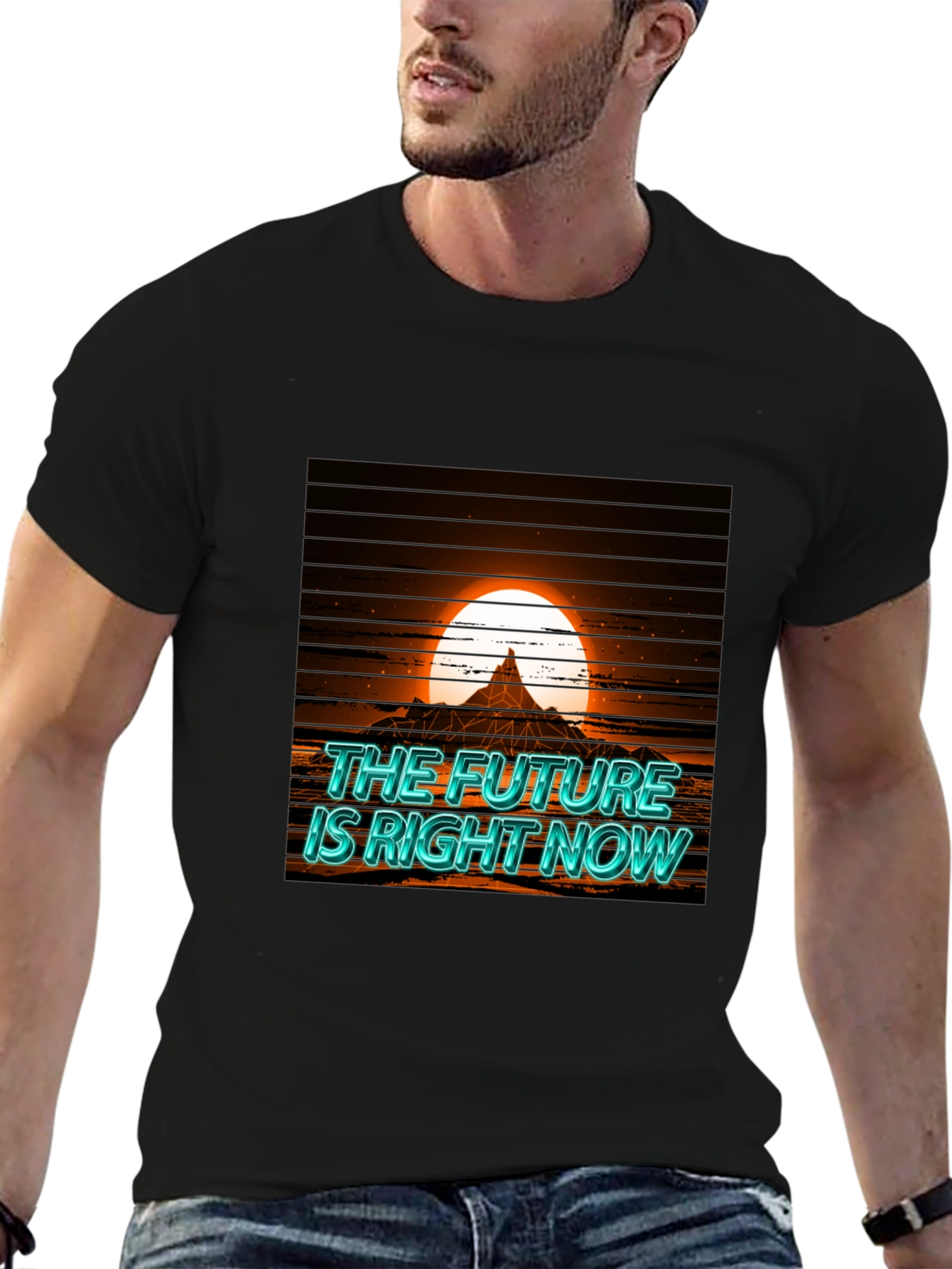 The Future is Right Now Graphic Tee