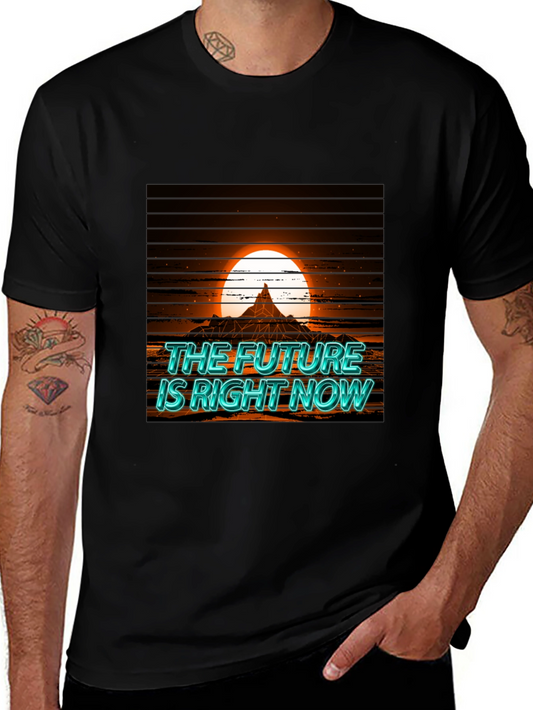 The Future is Right Now Graphic Tee