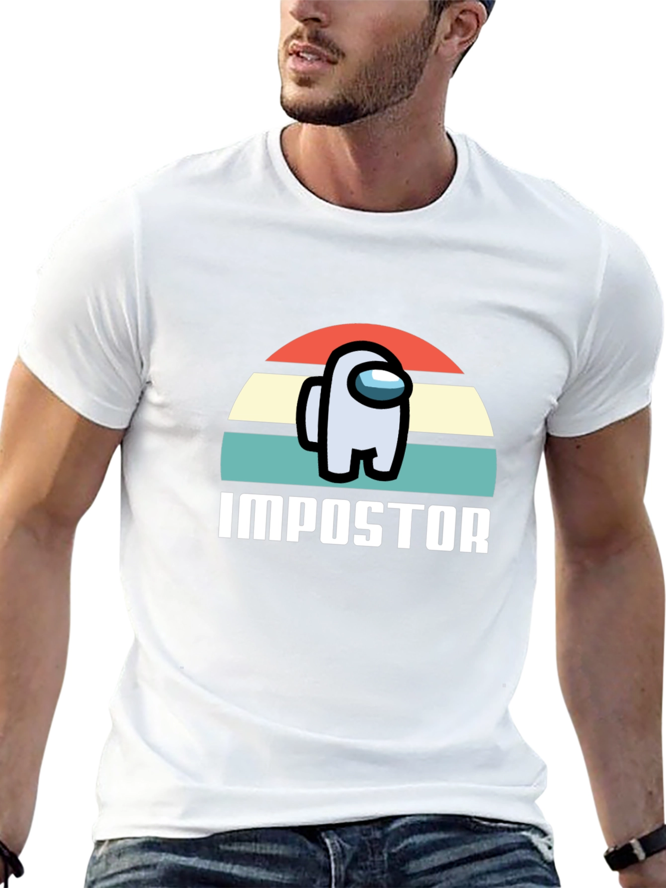 Among Us Impostor T-Shirt - Crewmate Style