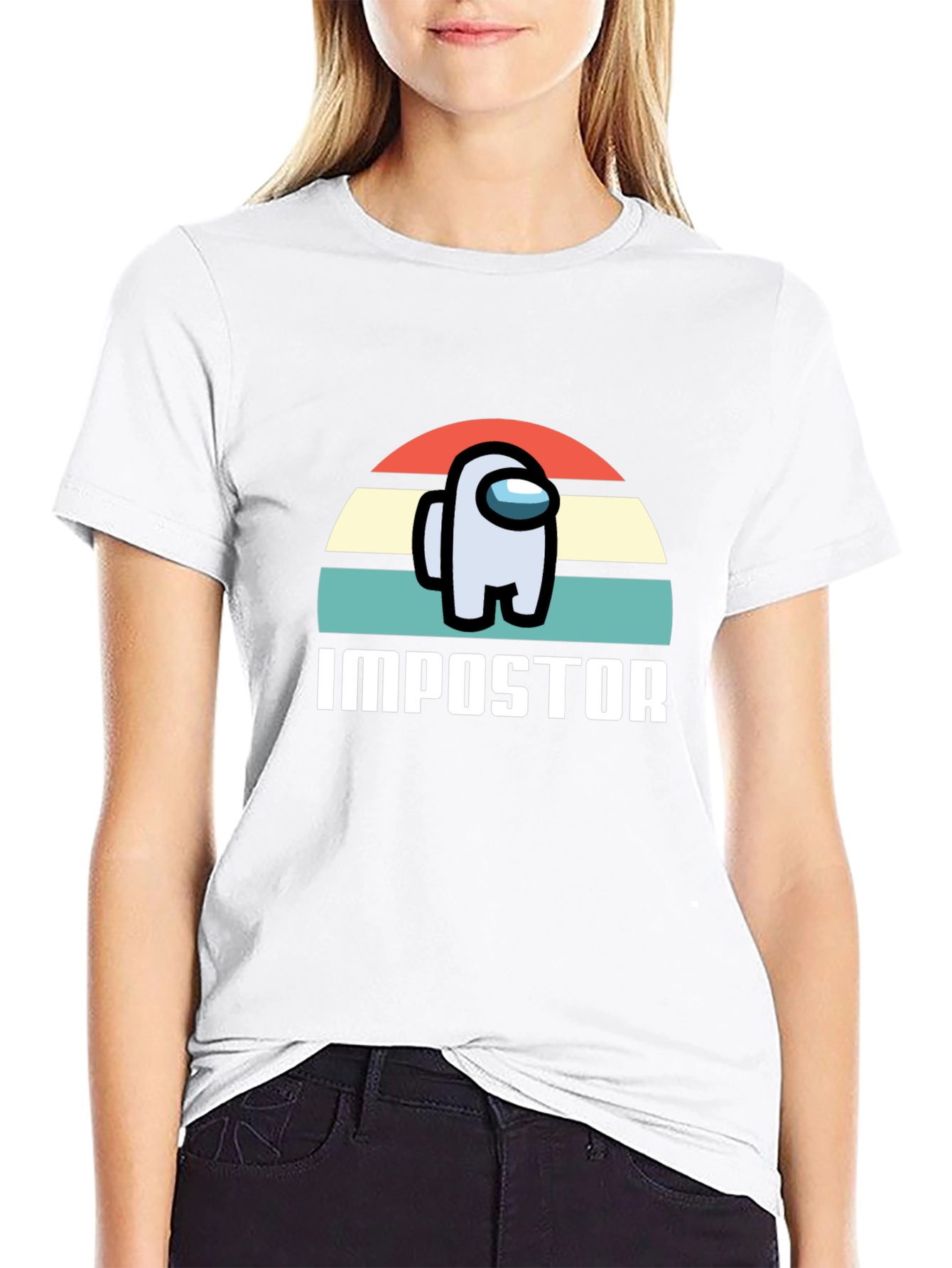 Among Us Impostor T-Shirt - Crewmate Style