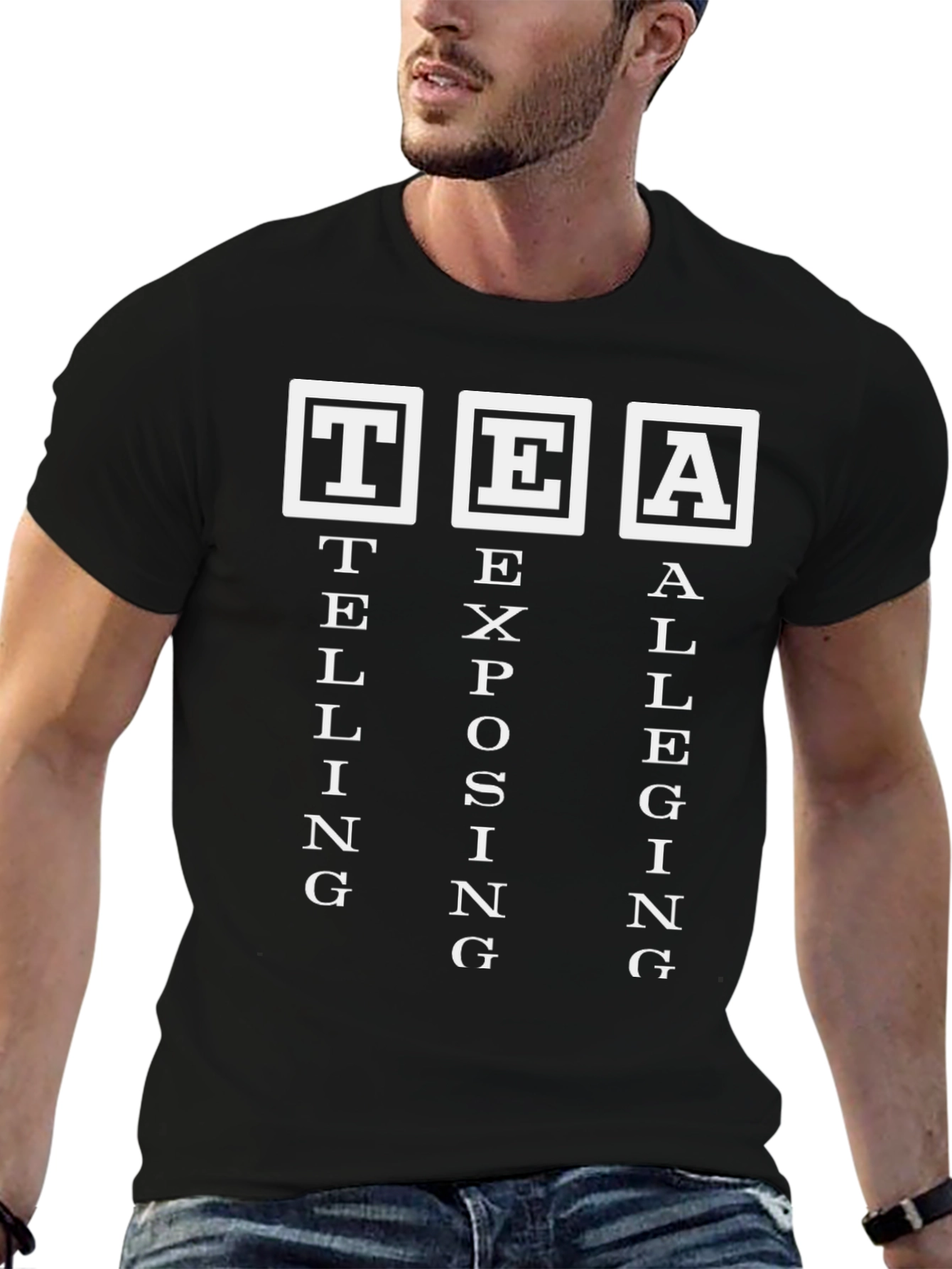 TEA Telling Exposing Alleging Graphic T-Shirt