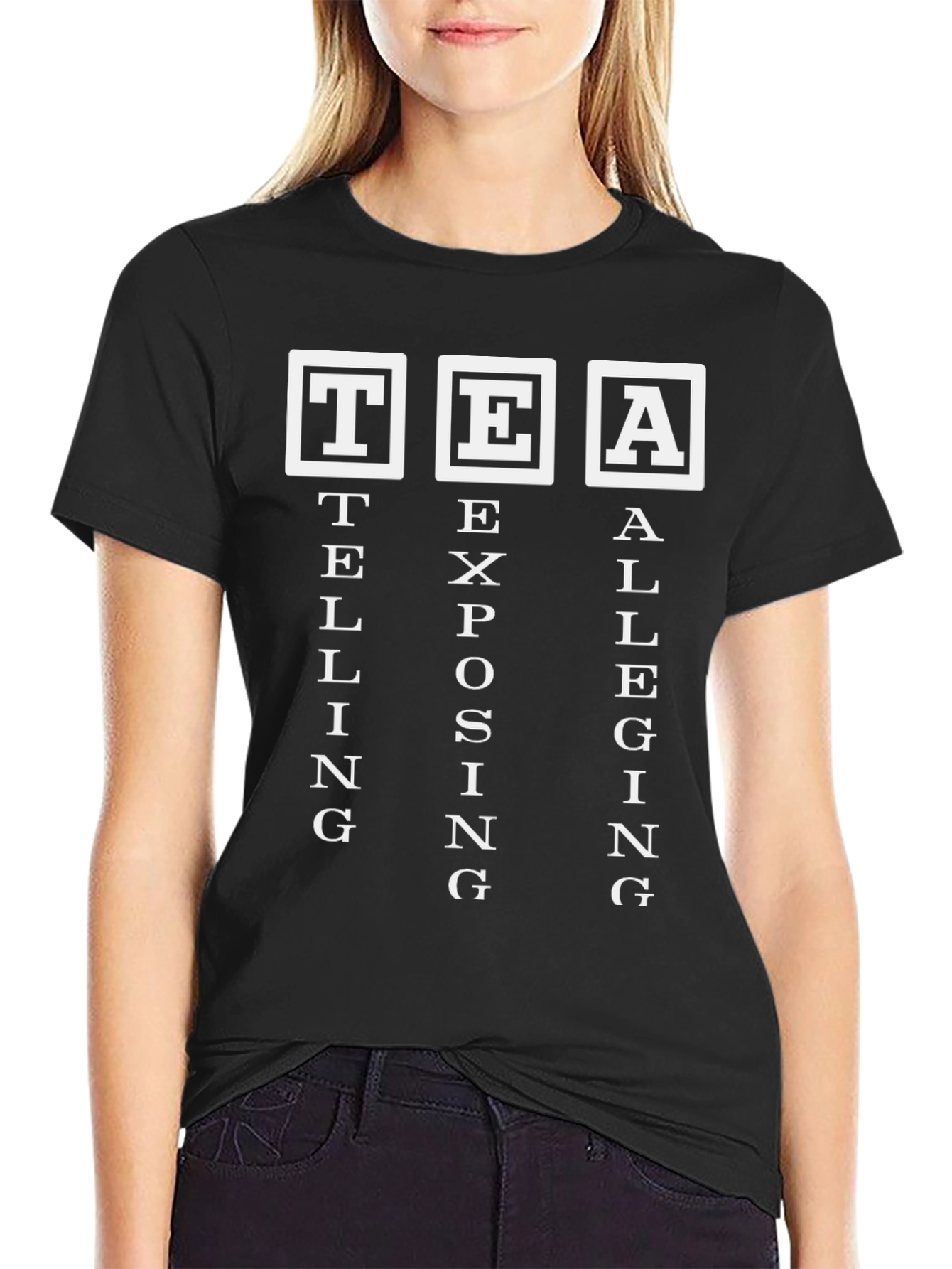 TEA Telling Exposing Alleging Graphic T-Shirt
