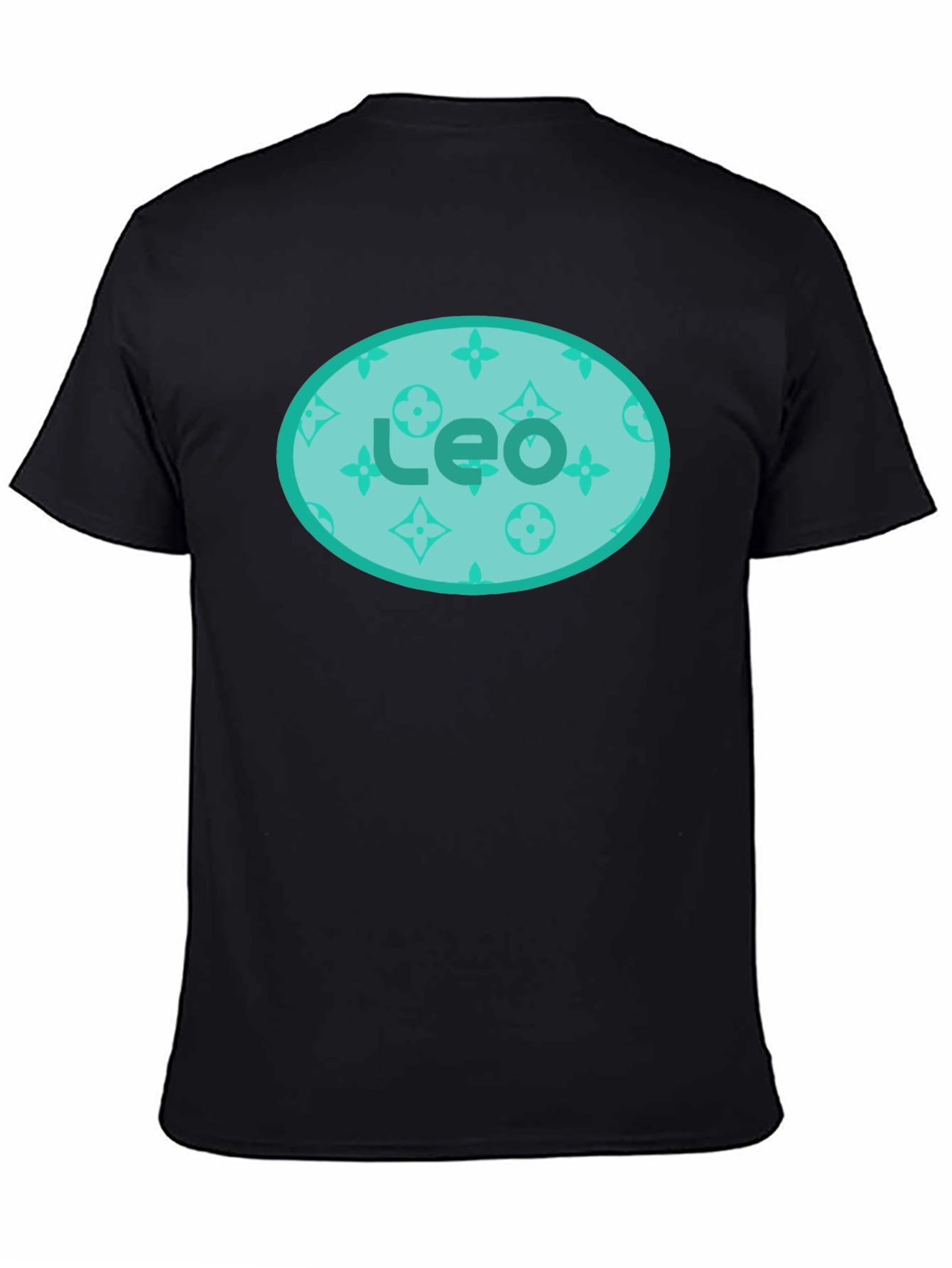 Leo Graphic Tee - Black Stylish Crew Neck T-Shirt