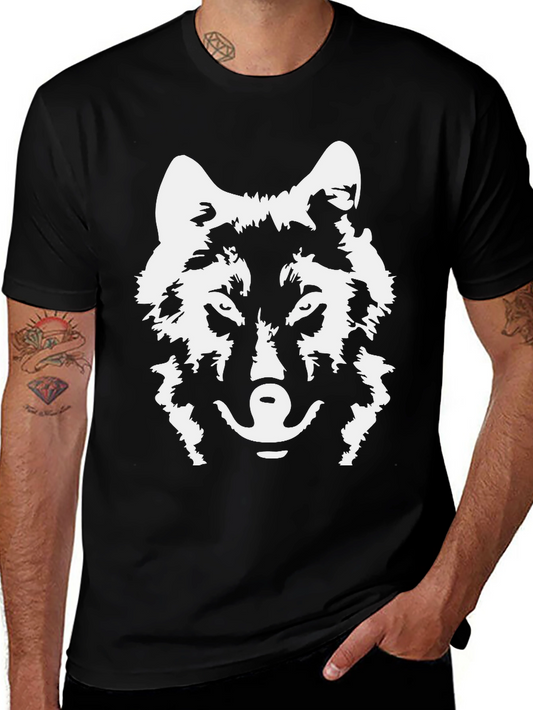 Wolf Graphic Black T-Shirt