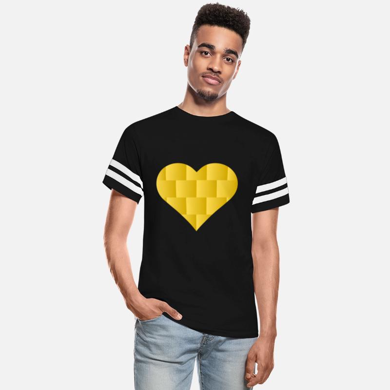 Yellow Cute Heart Icon