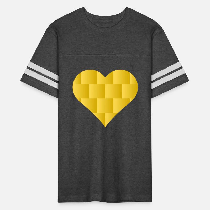 Yellow Cute Heart Icon