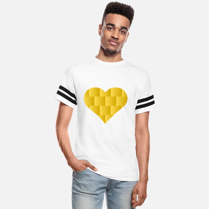 Yellow Cute Heart Icon