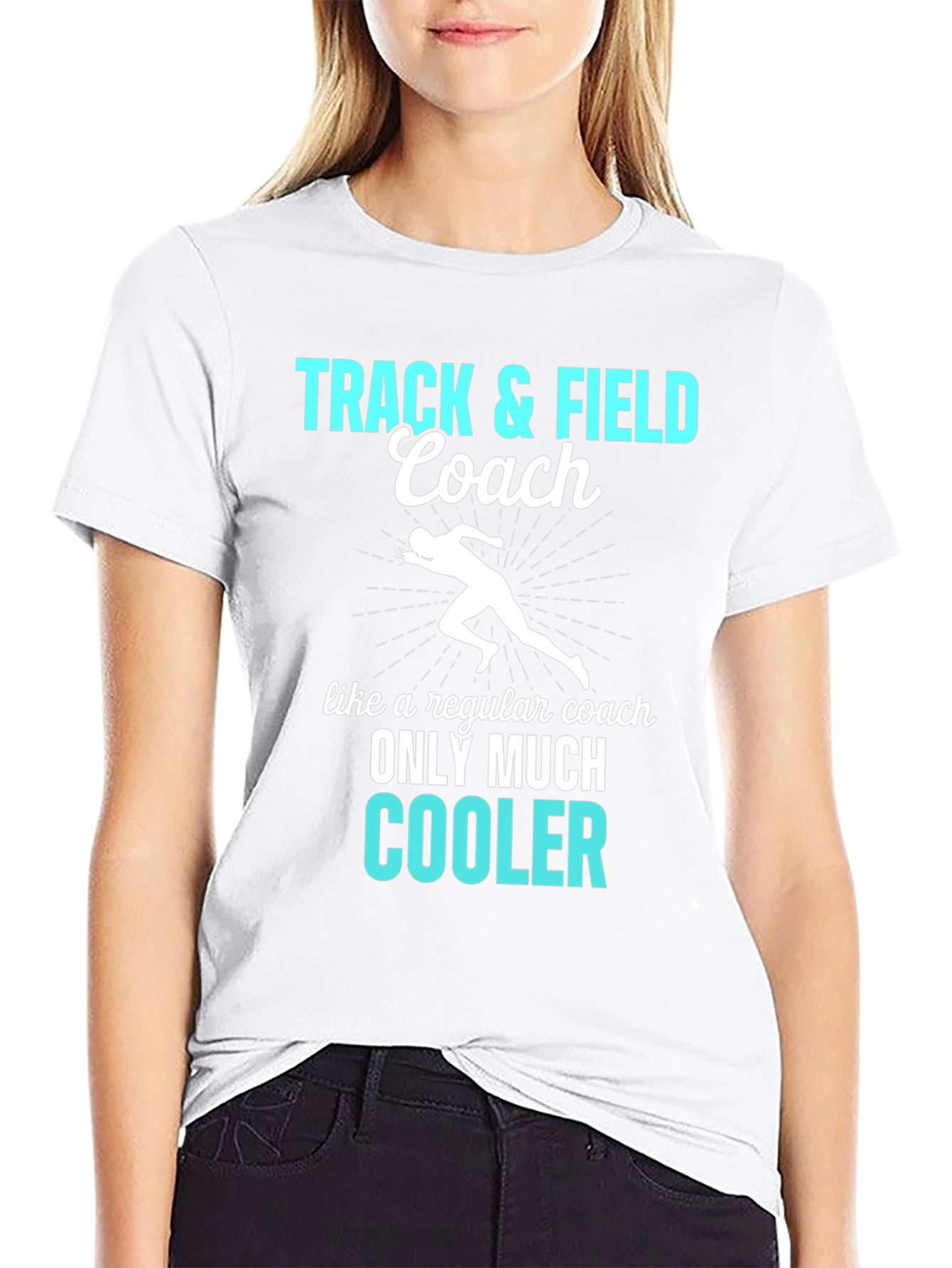 Track & Field Coach T-Shirt - Cool Design