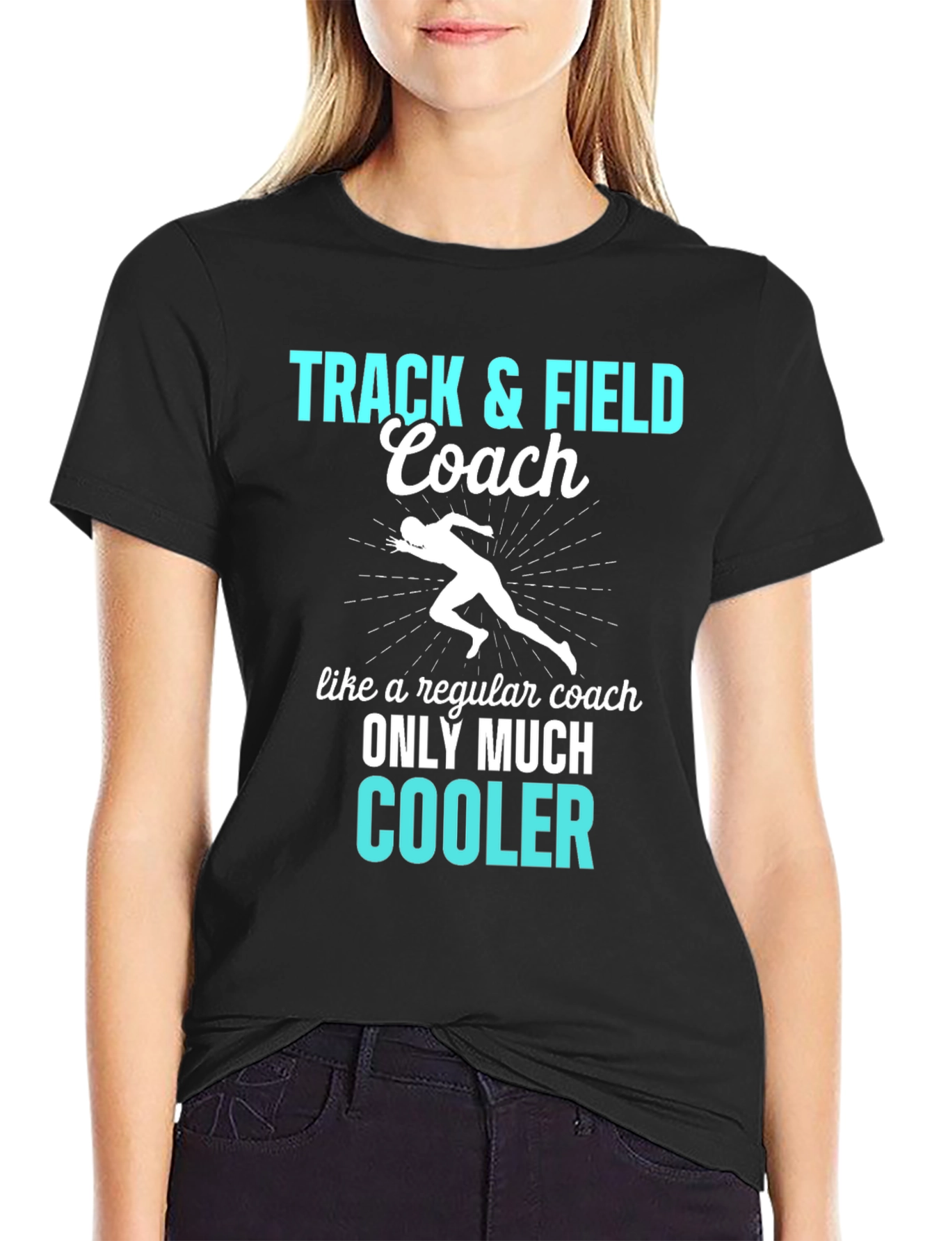 Track & Field Coach T-Shirt - Cool Design