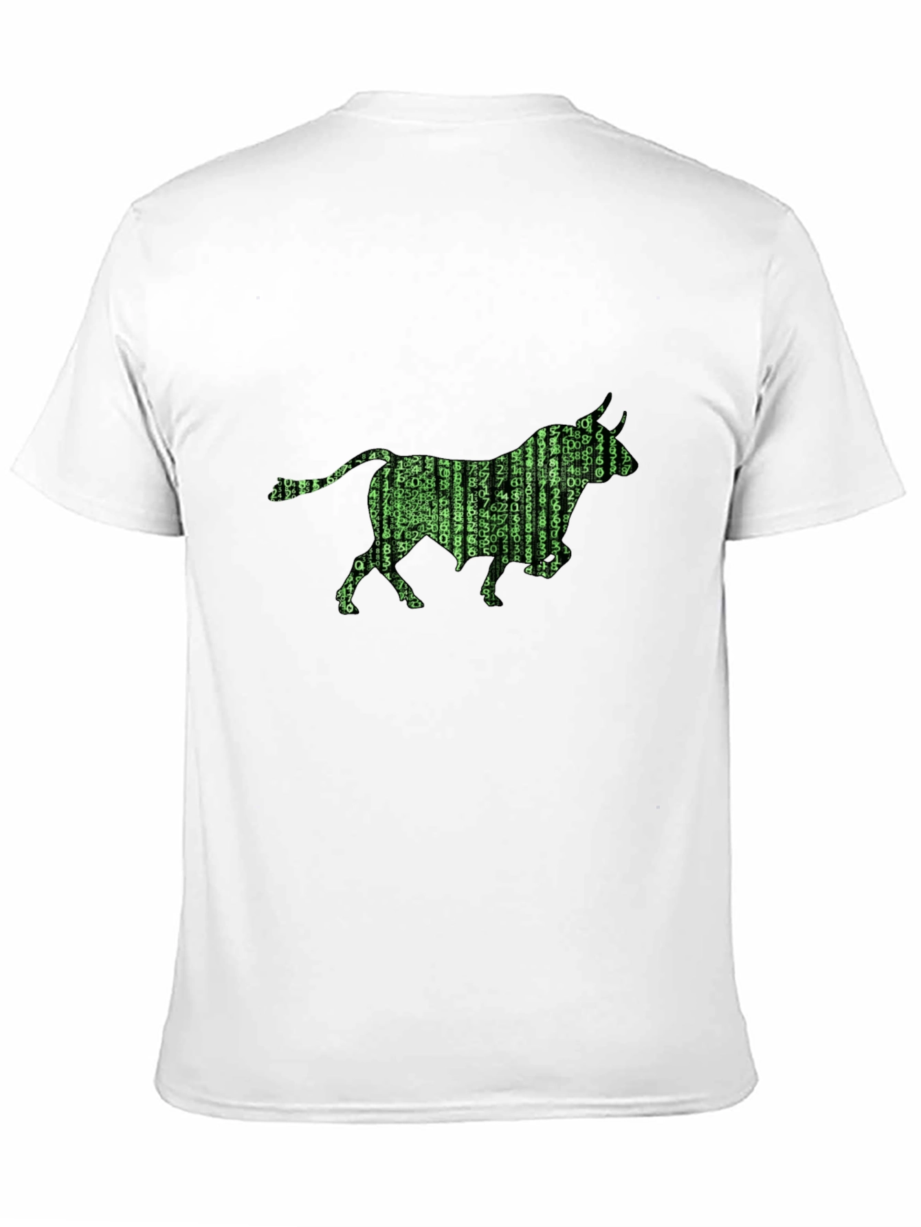 Matrix Bull T-Shirt - Black Graphic Tee