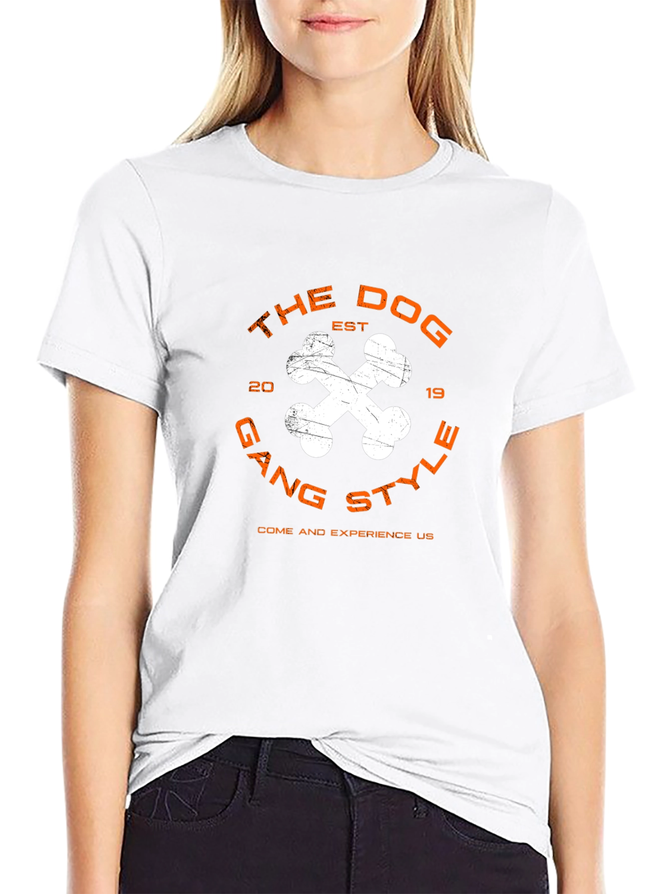 The Dog Gang Style T-Shirt – Vintage Streetwear Dog Tee