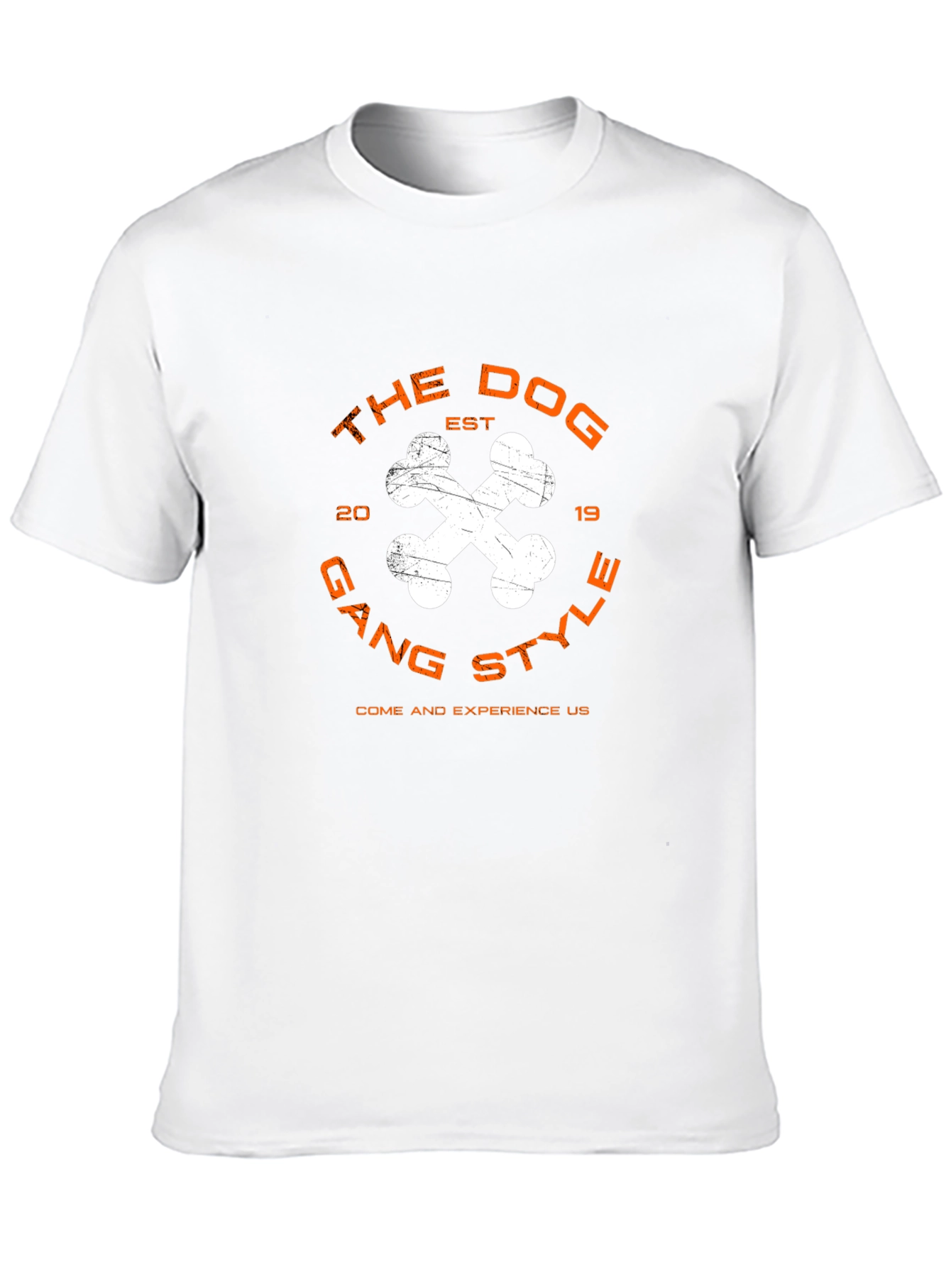 The Dog Gang Style T-Shirt – Vintage Streetwear Dog Tee