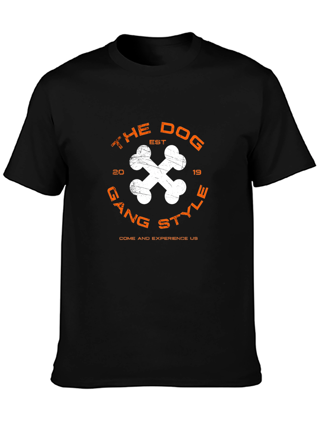 The Dog Gang Style T-Shirt – Vintage Streetwear Dog Tee