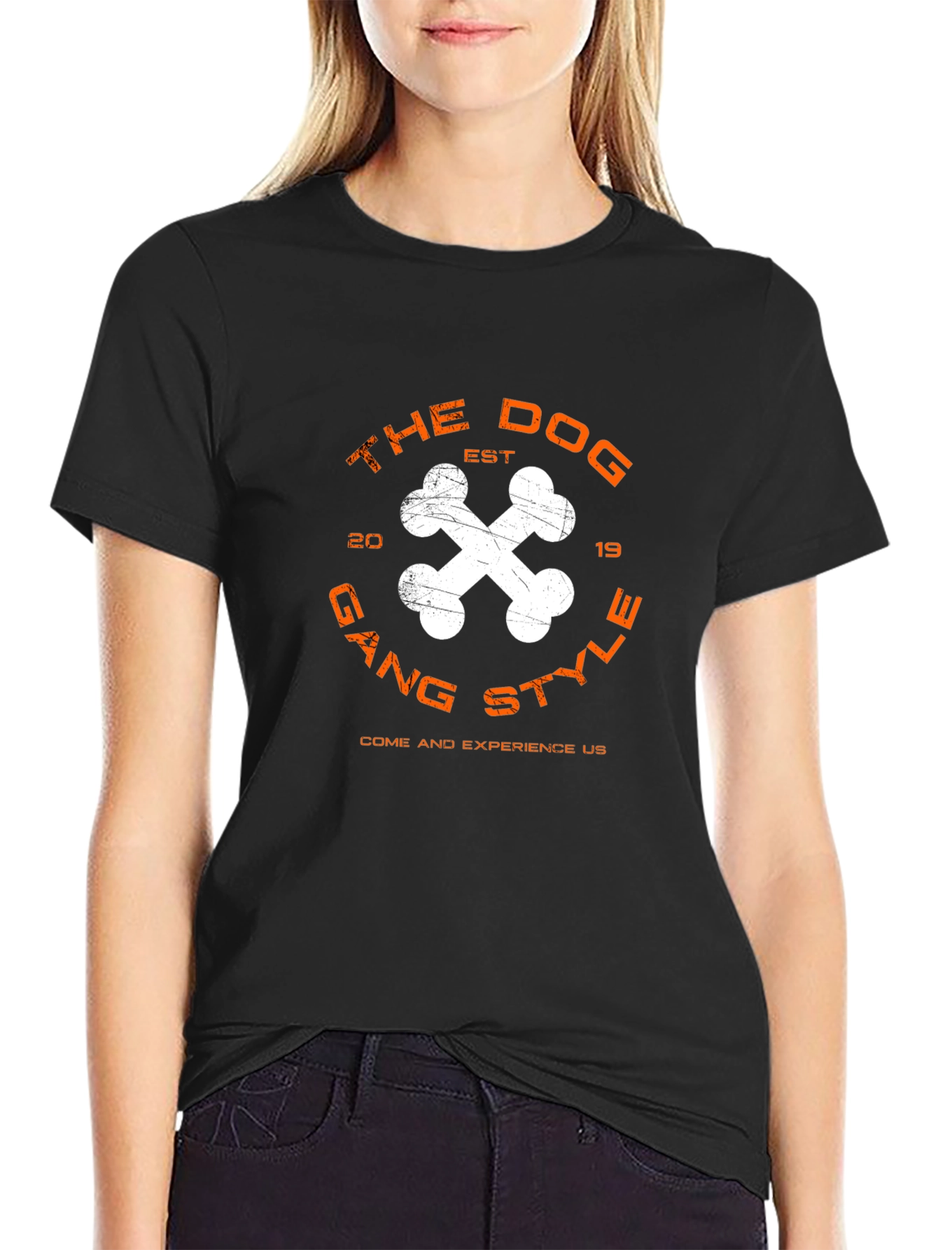 The Dog Gang Style T-Shirt – Vintage Streetwear Dog Tee