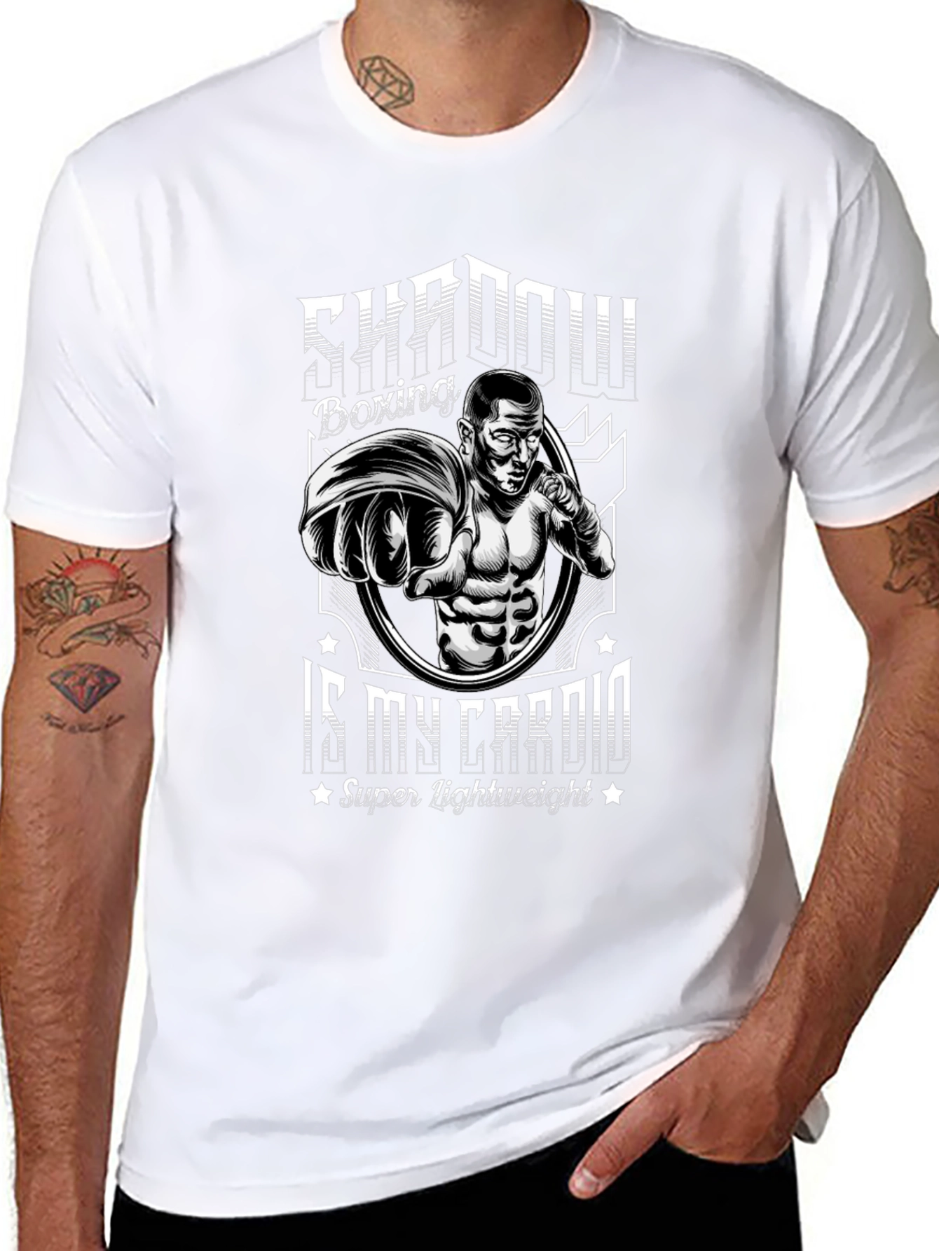 Shadow Boxing Cardio T-Shirt - Black
